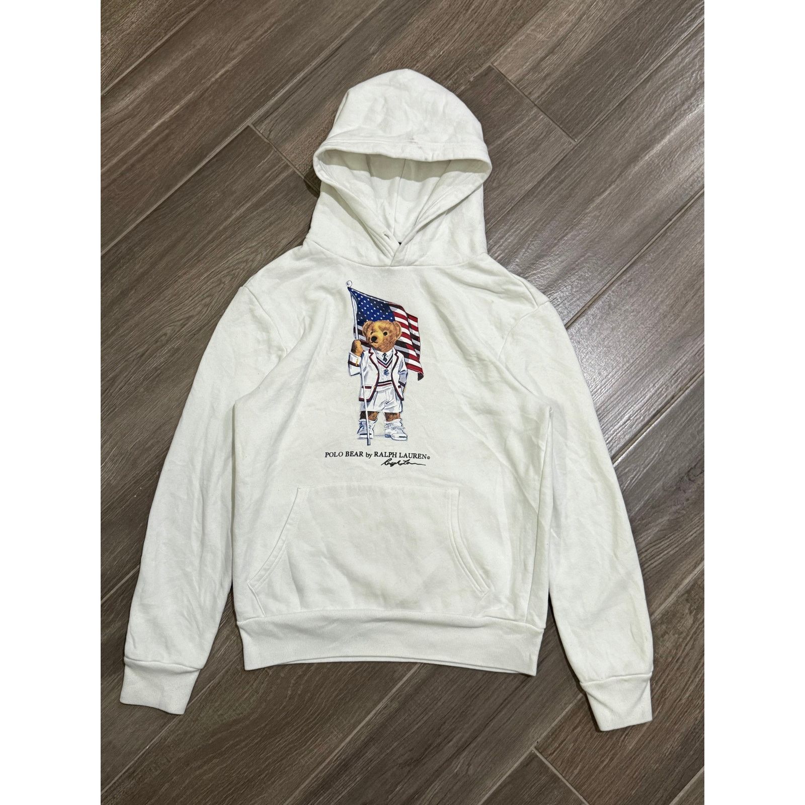 Polo Ralph Lauren Polo Ralph Lauren Team USA Polo Bear Hoodie Size XS Size US XS / EU 42 / 0 - 1 Thumbnail