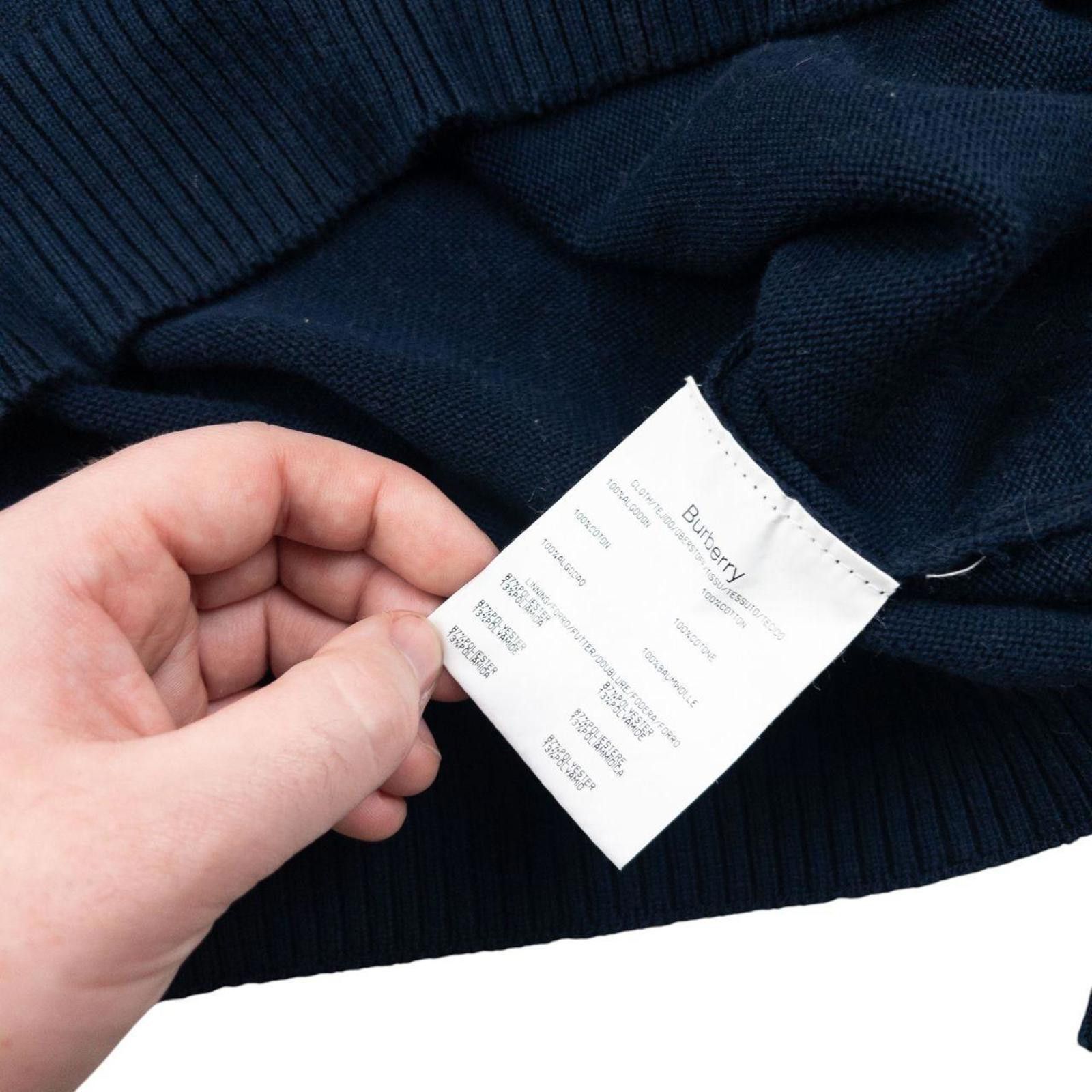 Burberry Vintage 2000s Burberry Embroidered Q Zip Jumper Size S Size US S / EU 44-46 / 1 - 6 Thumbnail