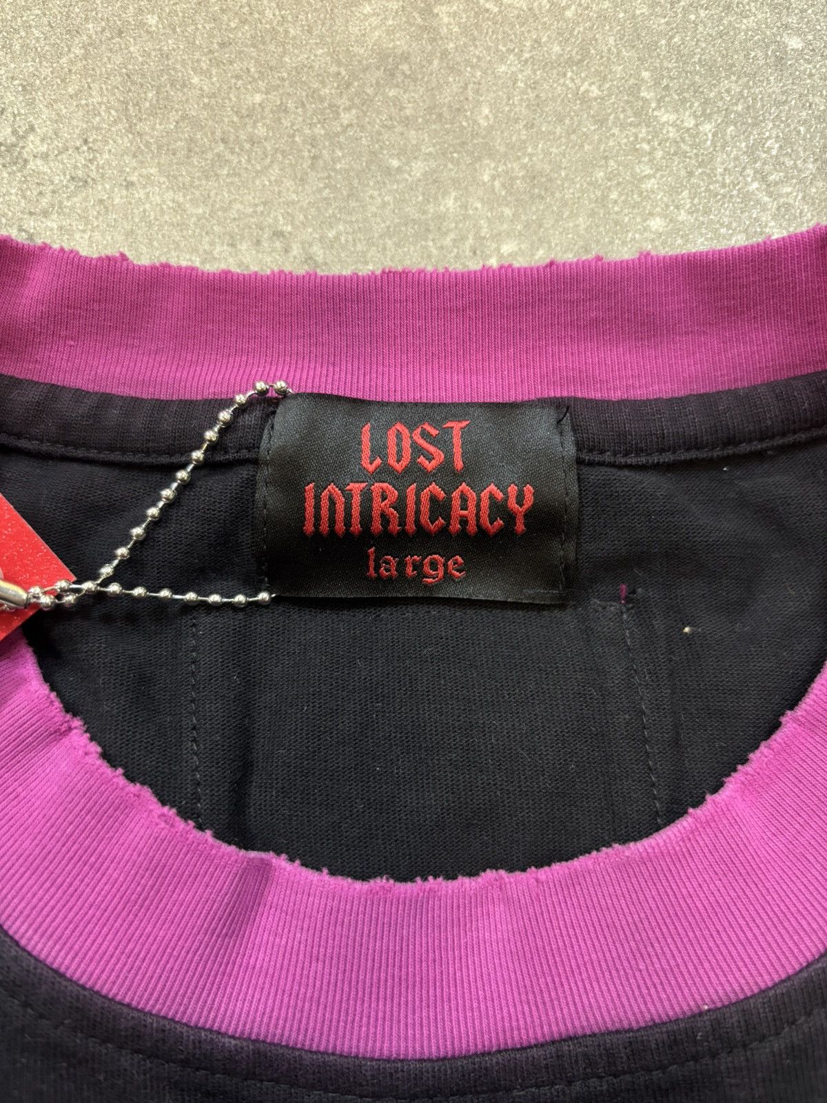 LOST INTRICACY Lost Intricacy Dark Torch T-Shirt, Black Size US L / EU 52-54 / 3 - 11 Thumbnail