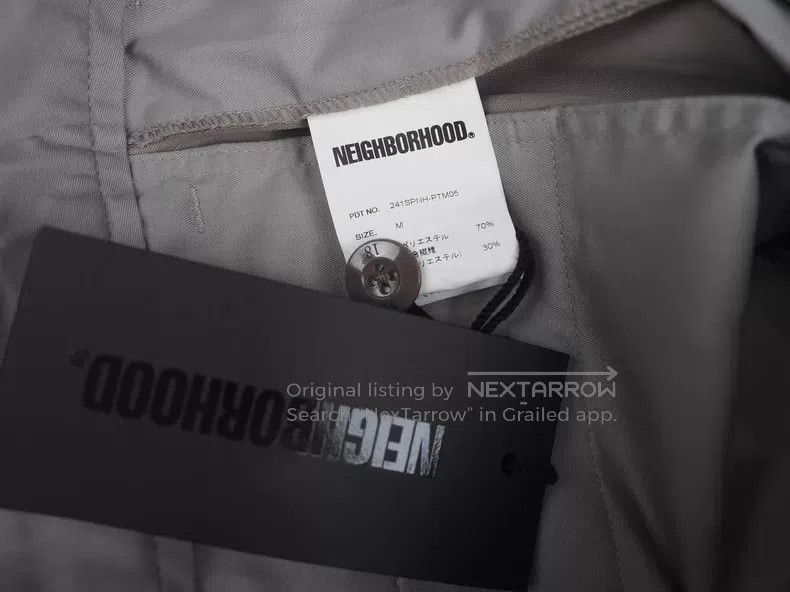 Neighborhood Neighborhood size M Gray Dress Pants Size US 27 - 7 Thumbnail
