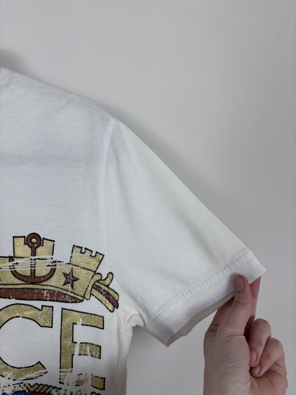Iceberg Ice Iceberg International Flags White Big Logo Polo Shirt Size US M / EU 48-50 / 2 - 10 Thumbnail