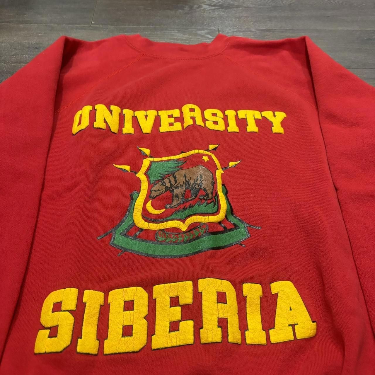 Designer vintage university of Serbia crewneck sweatshirt M 90s Size US M / EU 48-50 / 2 - 2 Thumbnail
