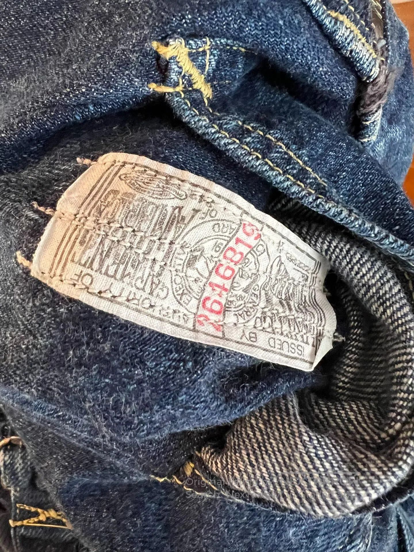Japanese Brand blue high. Size US 32 / EU 48 - 7 Thumbnail