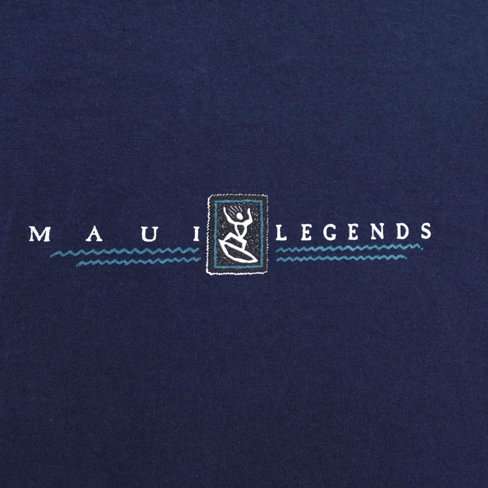 Vintage VINTAGE Maui Legends Shirt Mens 2XL Blue Hawaiian Surf Surfer Hawaii Aloha Y2K Size US XXL / EU 58 / 5 - 3 Thumbnail