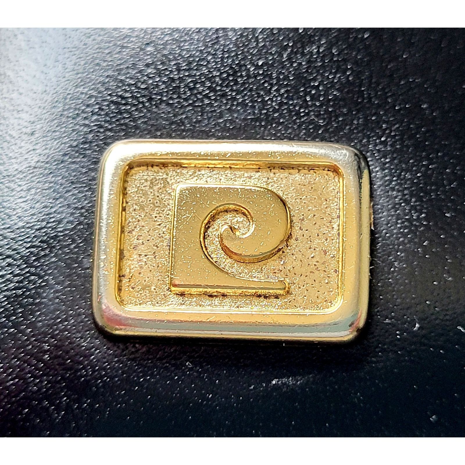 Pierre Cardin Vintage Pierre Cardin Clutch Shoulder Bag Black Leather 70s Size ONE SIZE - 3 Thumbnail