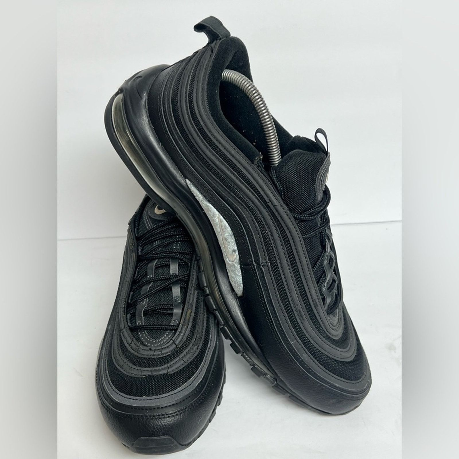 Nike Nike Air Max 97 Black Terry Cloth Sneaker Men's Shoes SZ 13 Size US 13 / EU 46 - 3 Thumbnail