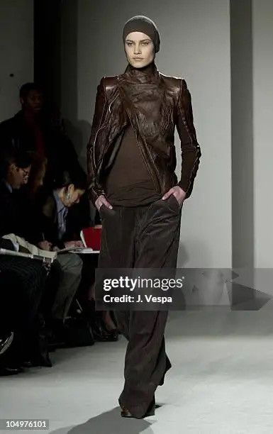 🔥 RICK OWENS HYBRID LEATHER BOHO MOTORCYCLE JACKET