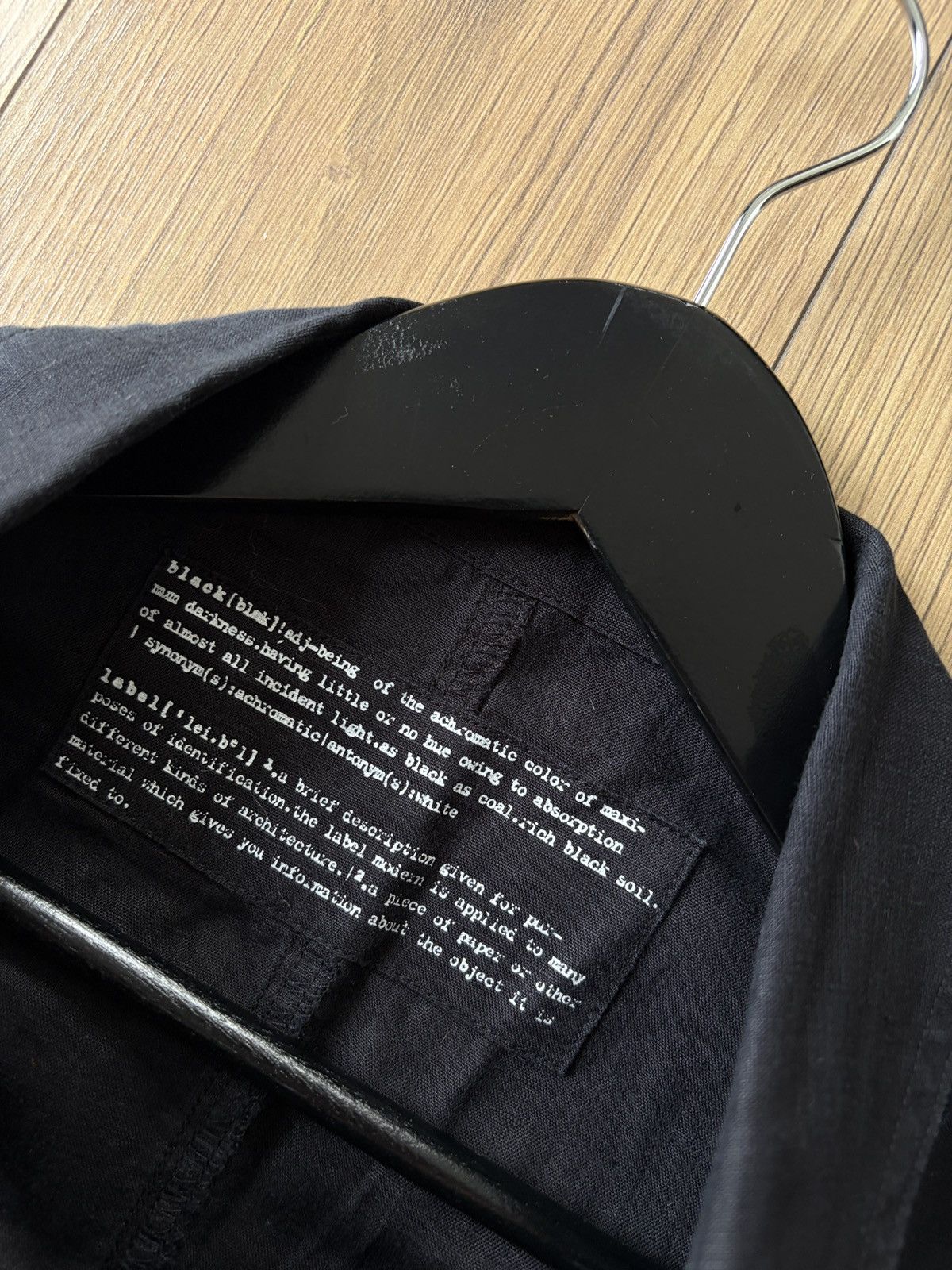 Rundholz Rundholz Black Linen Avant Garde Jacket Size XS / US 0-2 / IT 36-38 - 8 Thumbnail