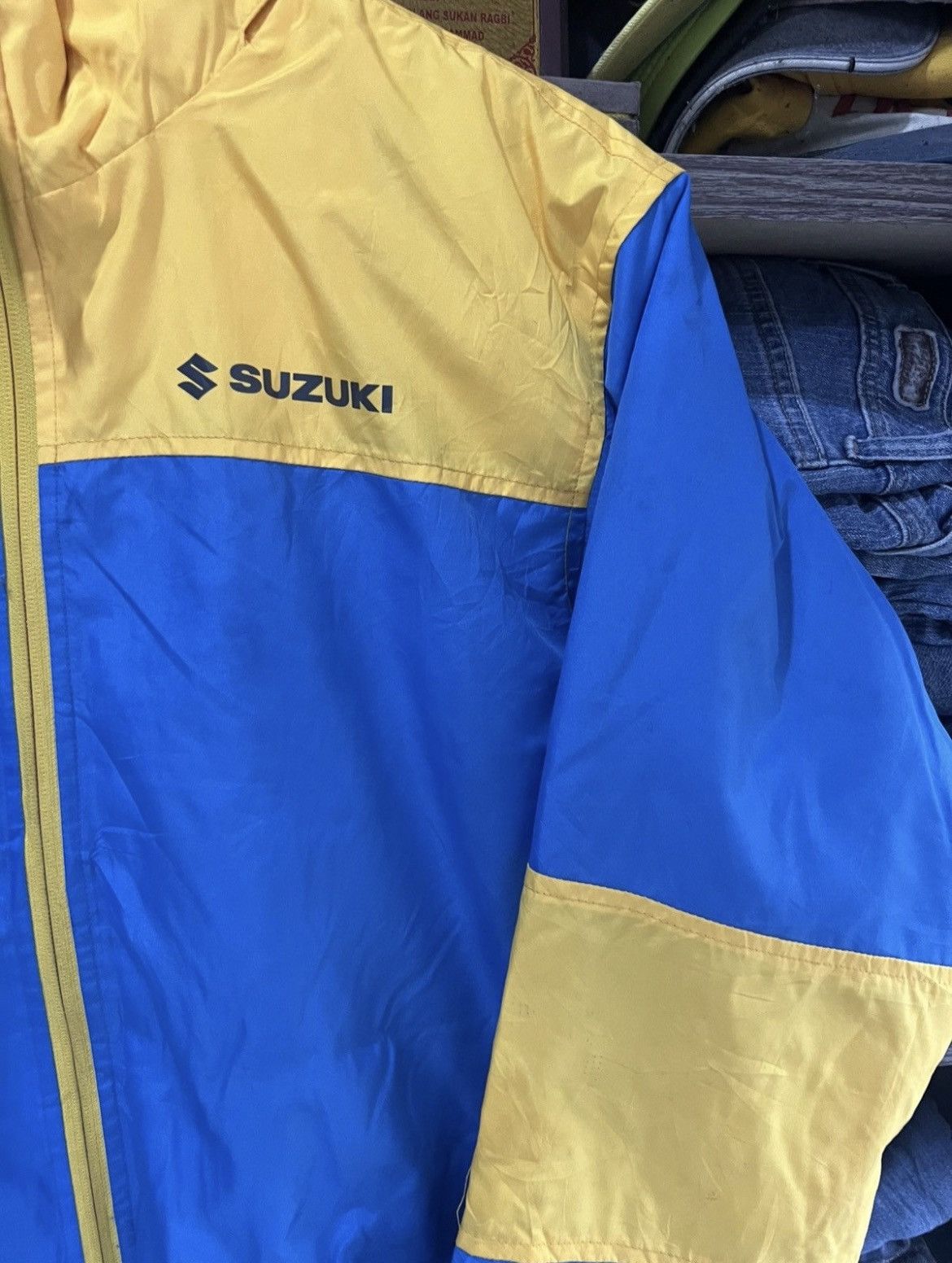 Japanese Brand 🔥Rare Suzuki Base Spacia Zipper Jacket Size US M / EU 48-50 / 2 - 6 Thumbnail