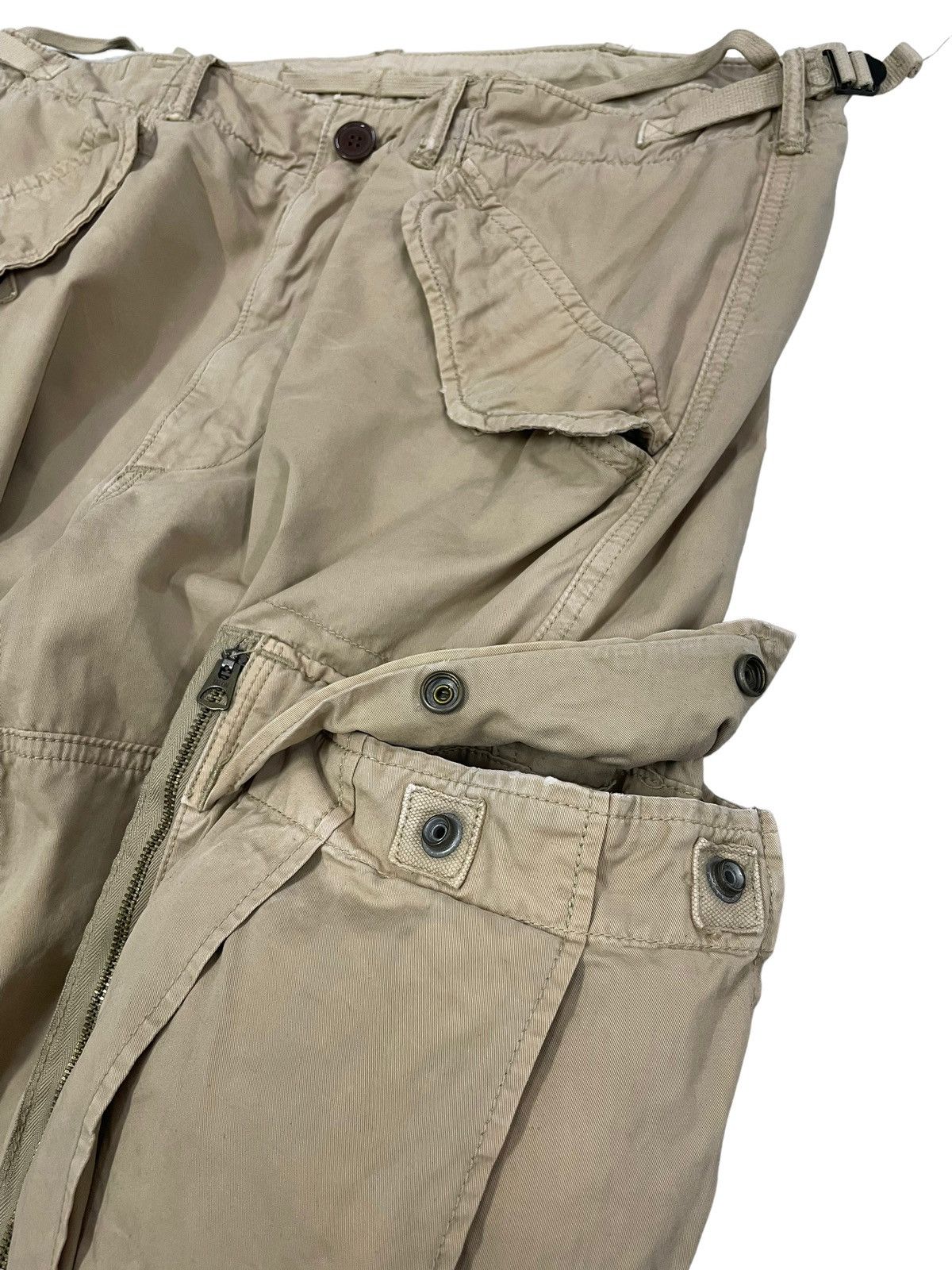 Polo Ralph Lauren Ralph Lauren Military Cargo Pants Talon Zipper Multipockets Size US 36 / EU 52 - 5 Thumbnail