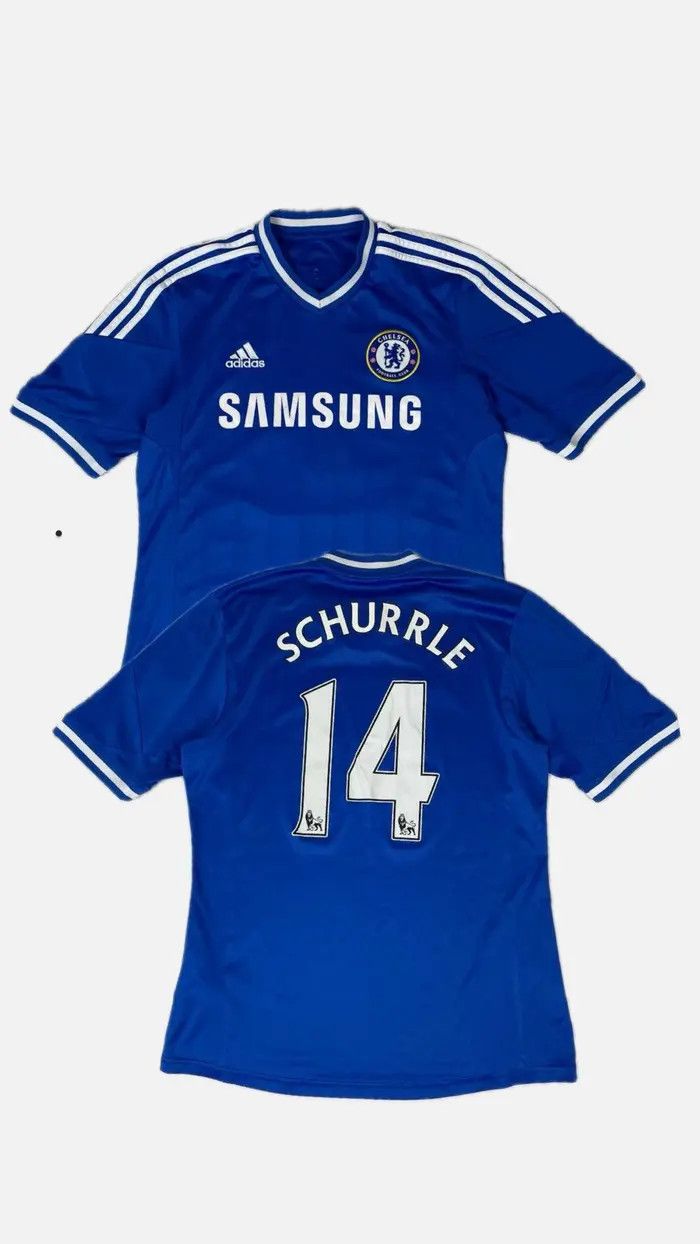 Adidas Adidas Chelsea 2013 2014 Schurrle #14 Home Shirt Jersey Size US M / EU 48-50 / 2 - 1 Thumbnail