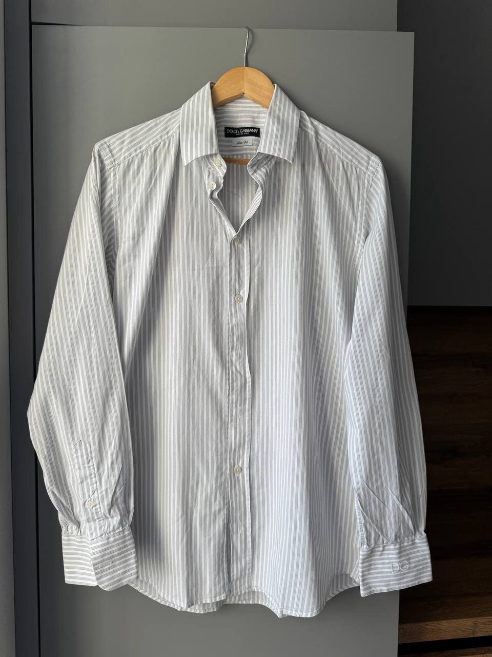 Dolce & Gabbana × Vintage Vintage Dolce&Gabbana Striped shirt button ups luxury Size US M / EU 48-50 / 2 - 1 Thumbnail