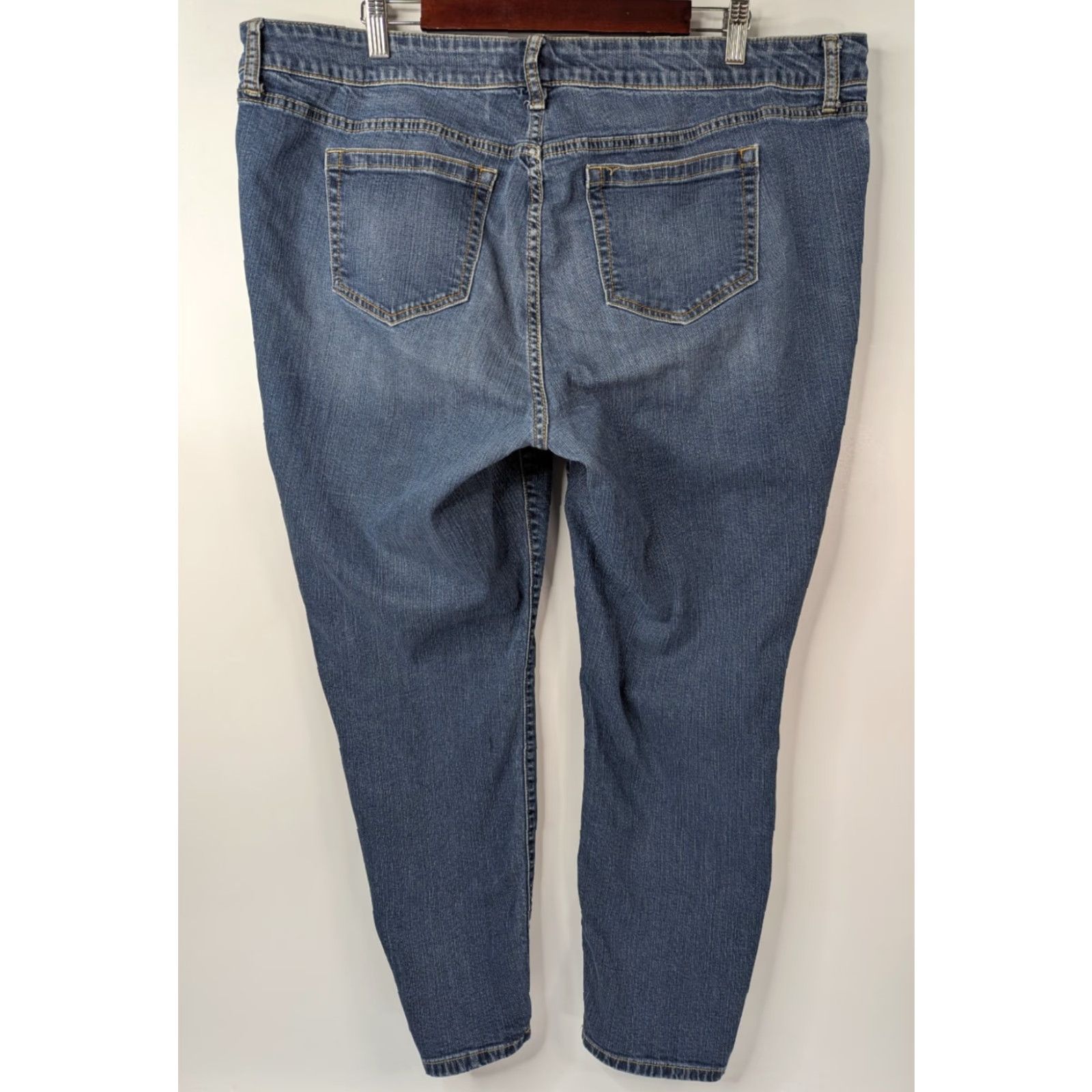 Torrid Torrid Jeans Skinny High Waist Blue Size 20 Cotton Stretch Women’s Denim Size 42" / US 20 - 3 Thumbnail