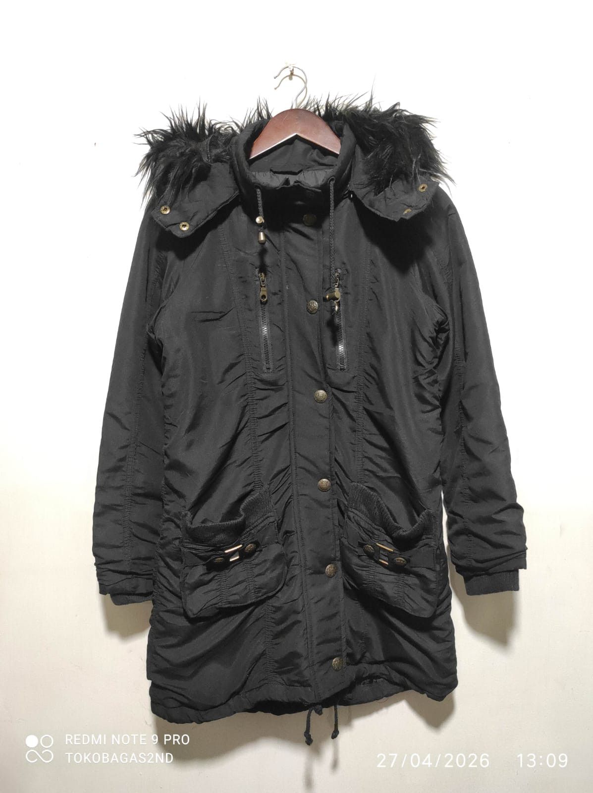Japanese Brand Tender Rose zip fur hoodie parka jacket LGB style Size US S / EU 44-46 / 1 - 14 Thumbnail