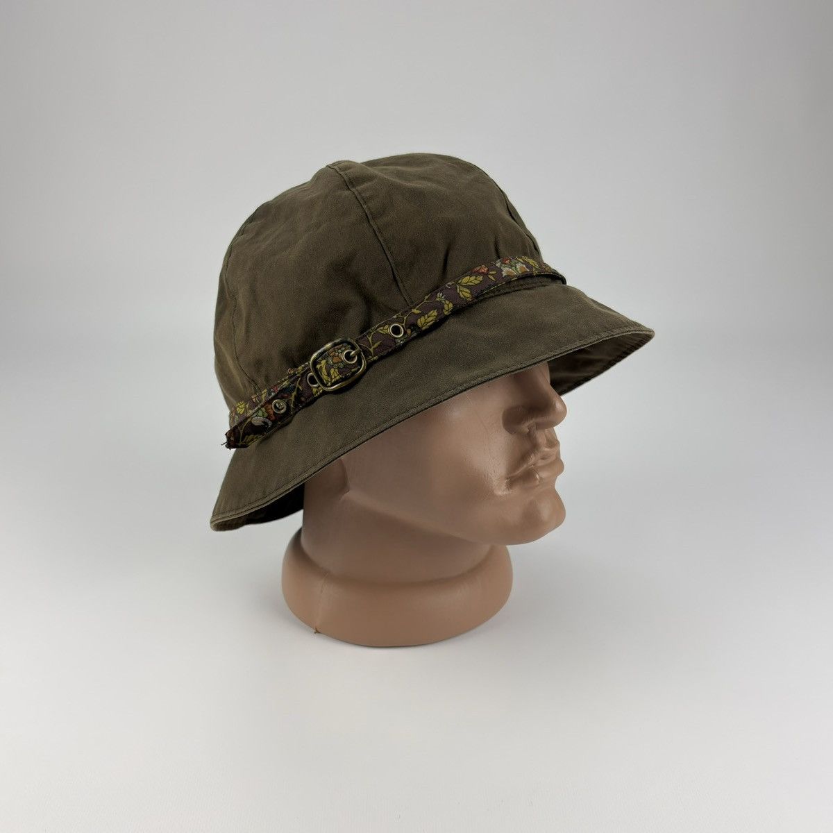 Barbour Vintage Barbour Wax Bucket Hat women Size ONE SIZE - 1 Thumbnail