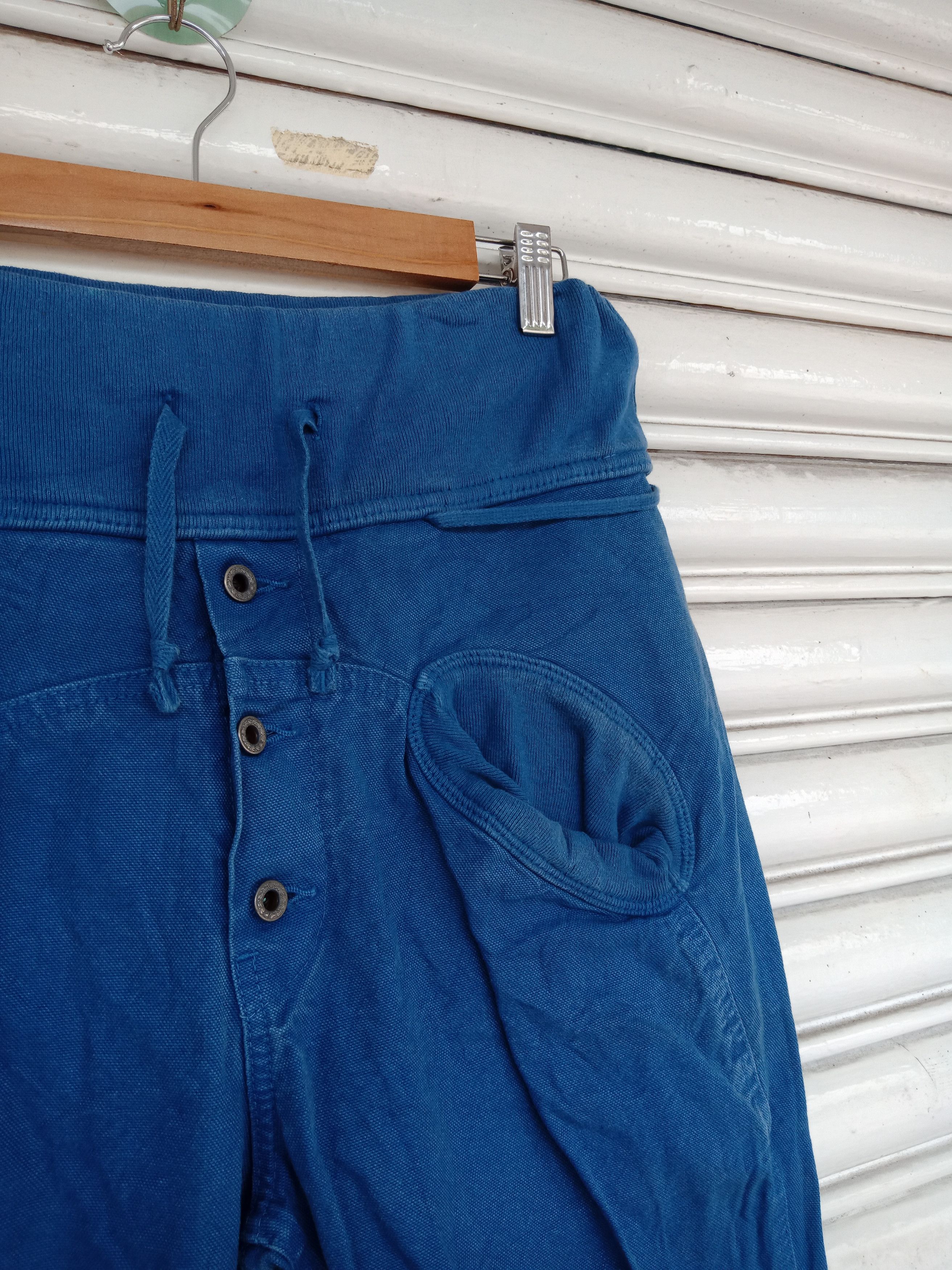 Kapital Kapital Blue Stretchable Waist Pants (31"-33") Size US 31 - 6 Thumbnail