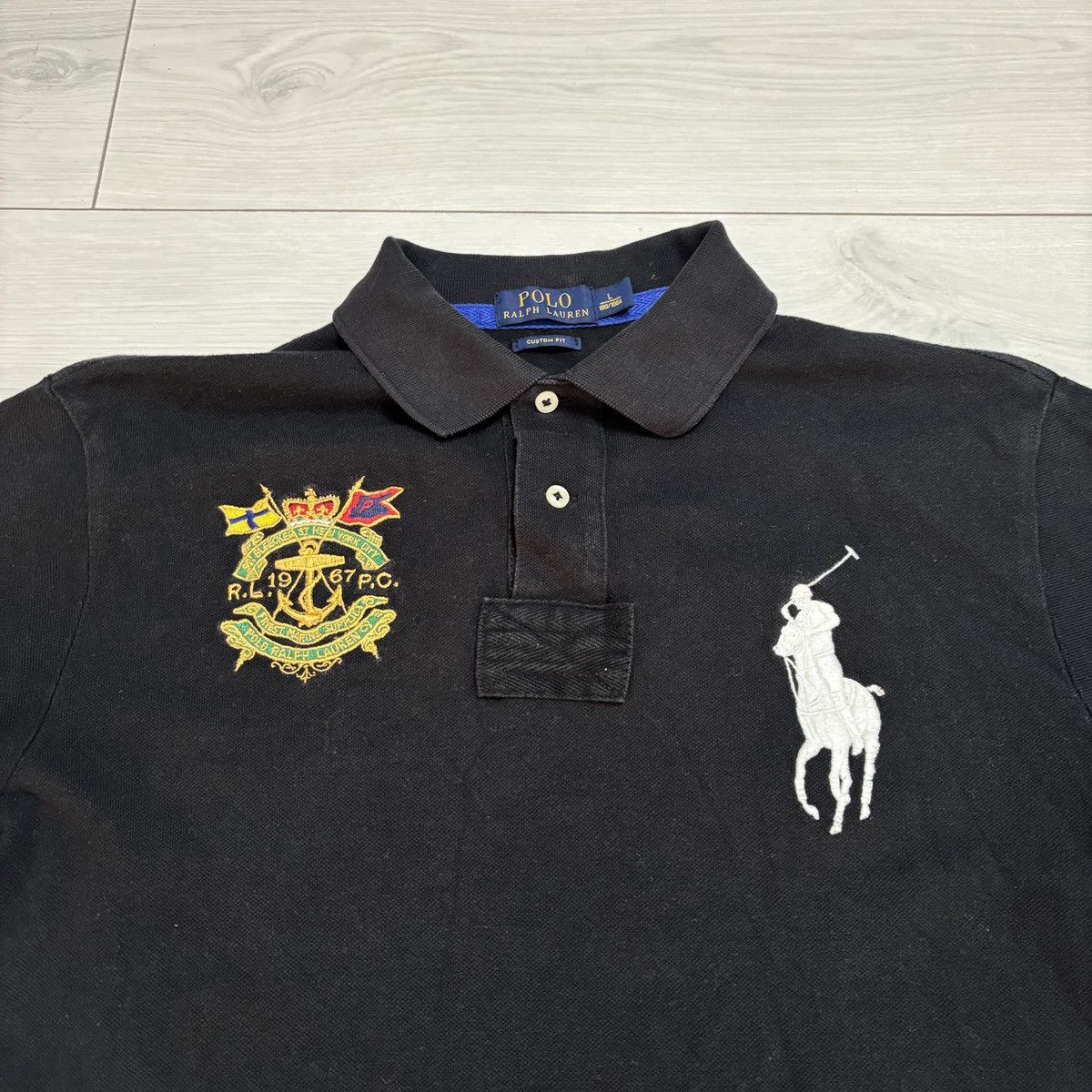 Polo Ralph Lauren polo ralph lauren vintage polo shirt y2k streetwear Size US L / EU 52-54 / 3 - 2 Thumbnail