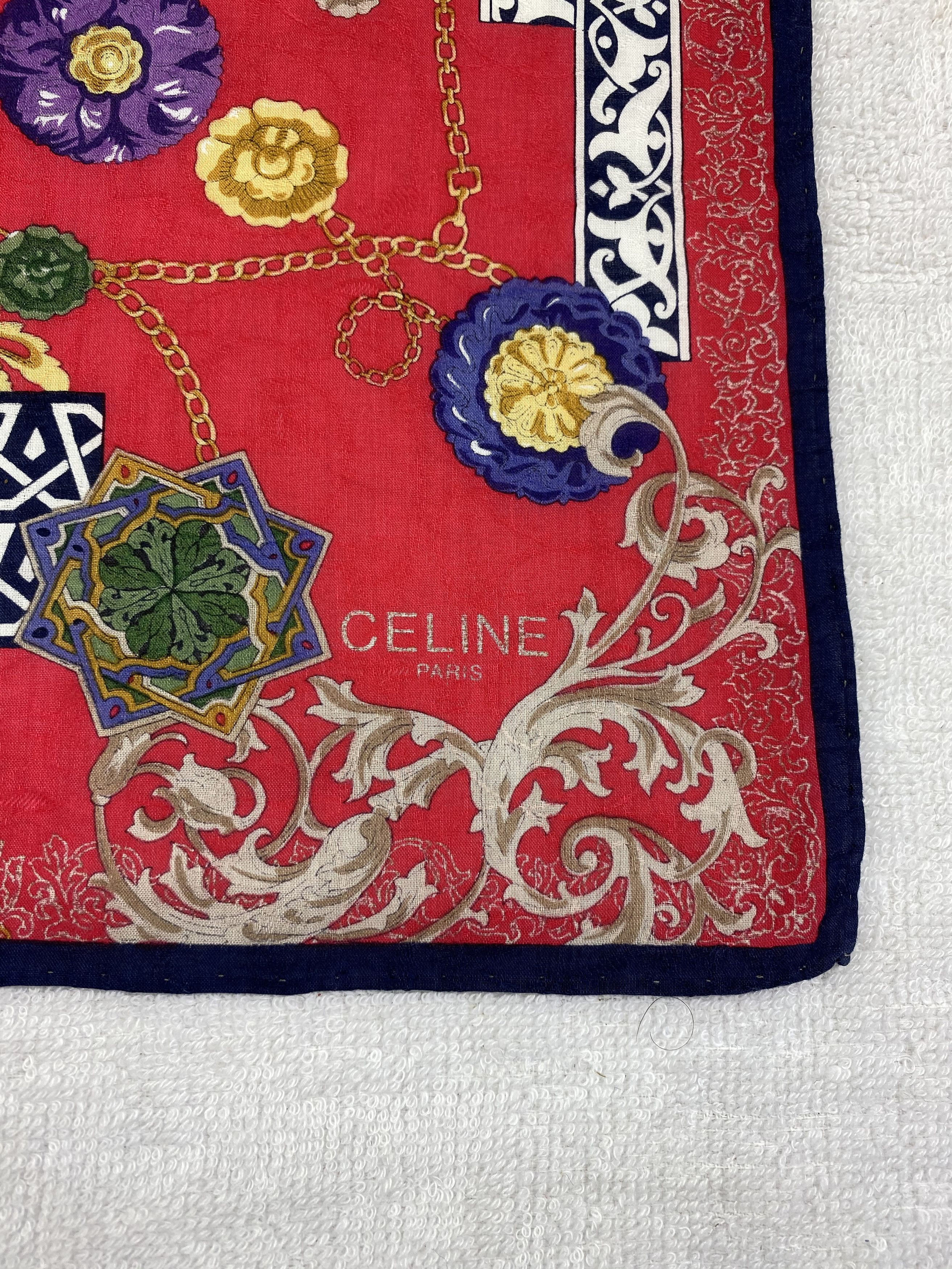 Celine Celine Handkerchief / Bandana / Neckerchief Size ONE SIZE - 5 Thumbnail