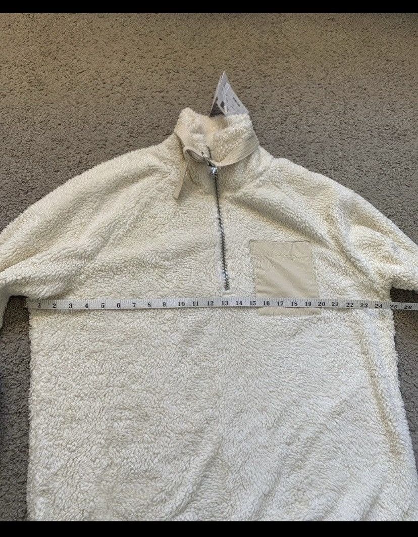Helmut Lang HELMUT LANG SHAGGY FLEECE/LEATHER PULLOVER Size US XL / EU 56 / 4 - 18 Thumbnail