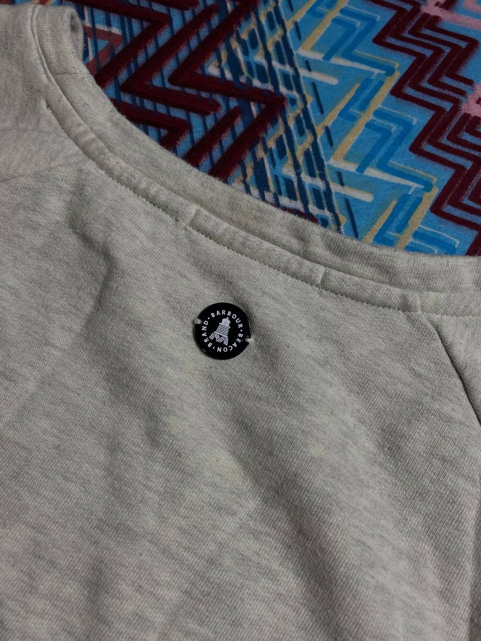 Barbour Women Sweatshirt Sweater Pullover Jumper Logo Size XL / US 12-14 / IT 48-50 - 7 Thumbnail