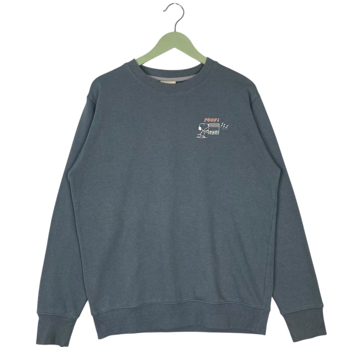 Vintage Vintage Peanuts Printed Crewneck Sweatshirt Blue Size M Size M / US 6-8 / IT 42-44 - 5 Thumbnail