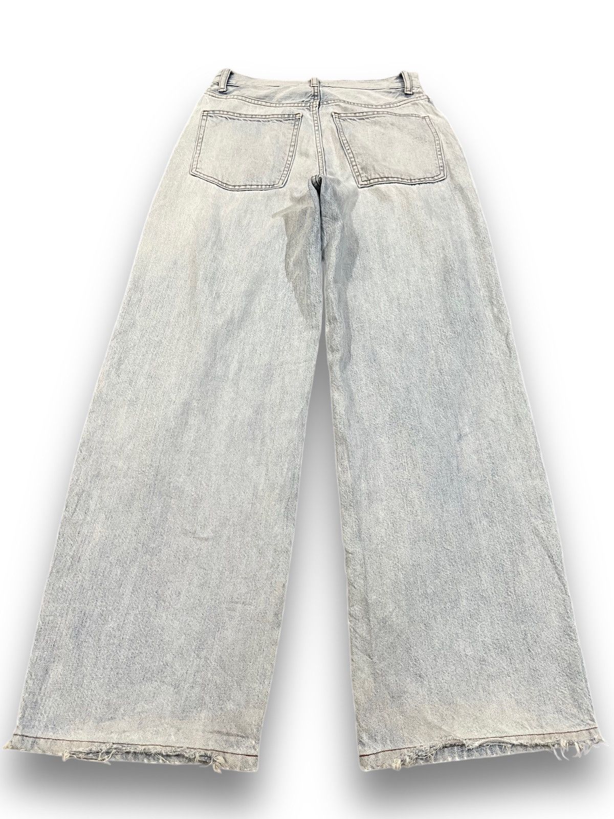 Christophe Lemaire × Jun Takahashi × Uniqlo Vintage Uniqlo xChristophe Lemaire Baggy Faded Denim Size US 29 - 4 Thumbnail