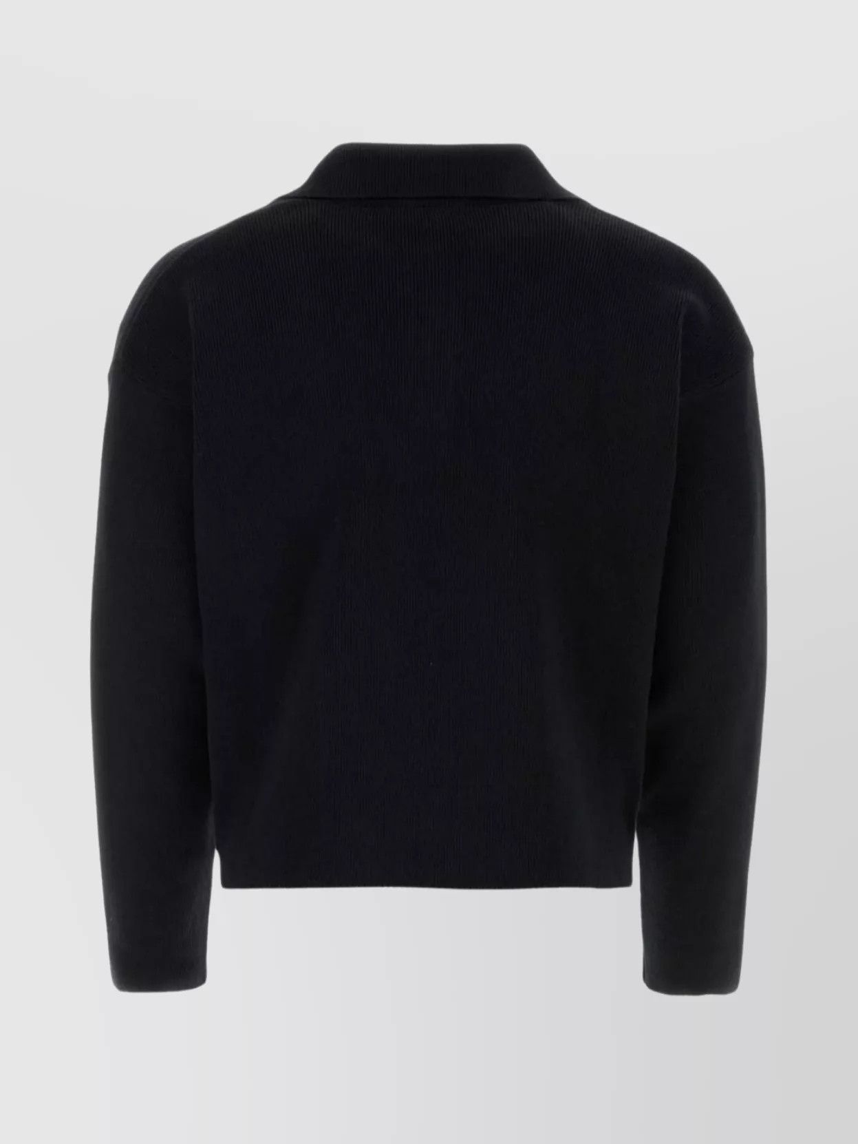 AMI Ami Paris - Ami De Cœur cotton-blend cropped polo Size US S / EU 44-46 / 1 - 4 Thumbnail