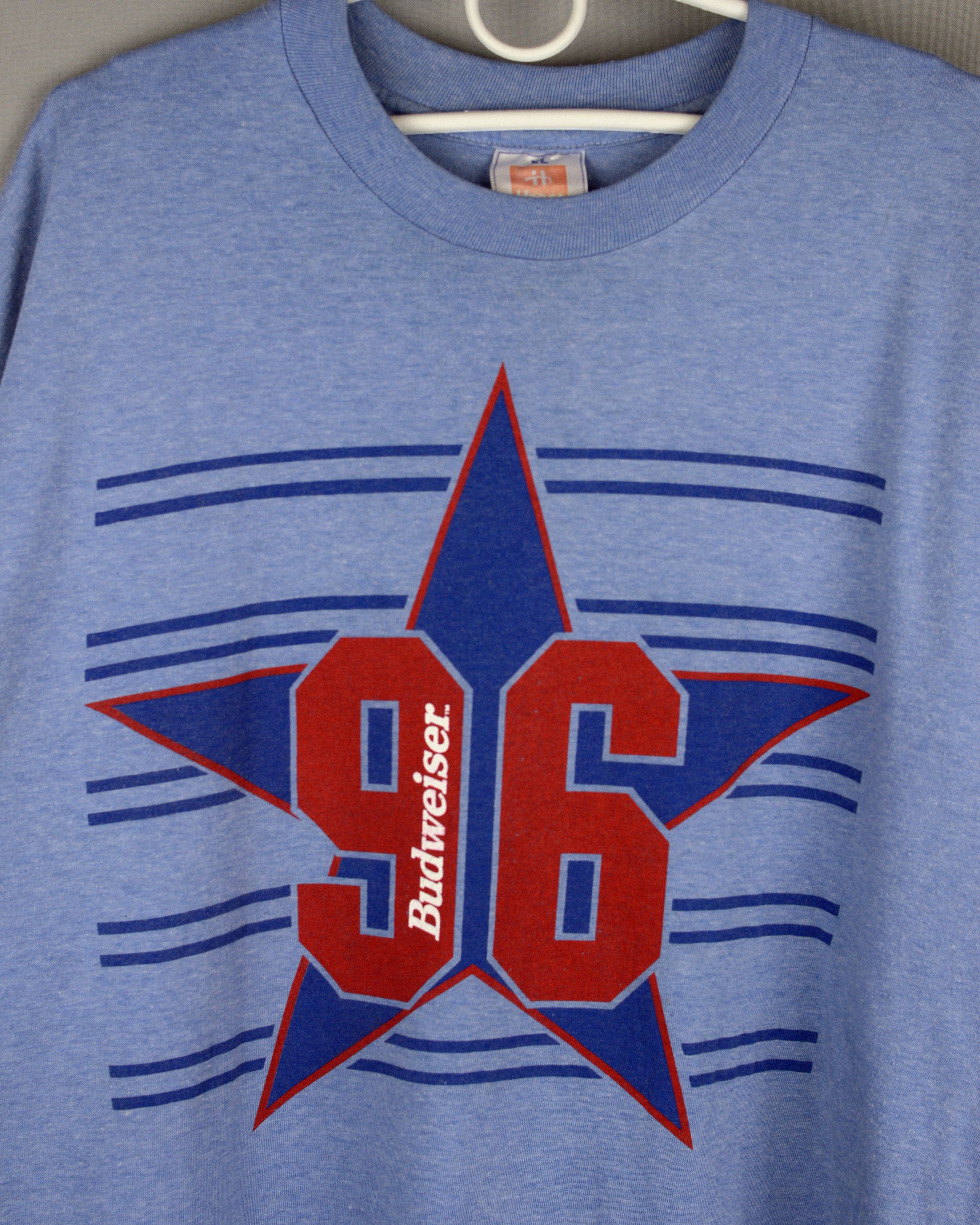 Budweiser Vintage Budweiser 1996 t shirt Size US XL / EU 56 / 4 - 2 Thumbnail