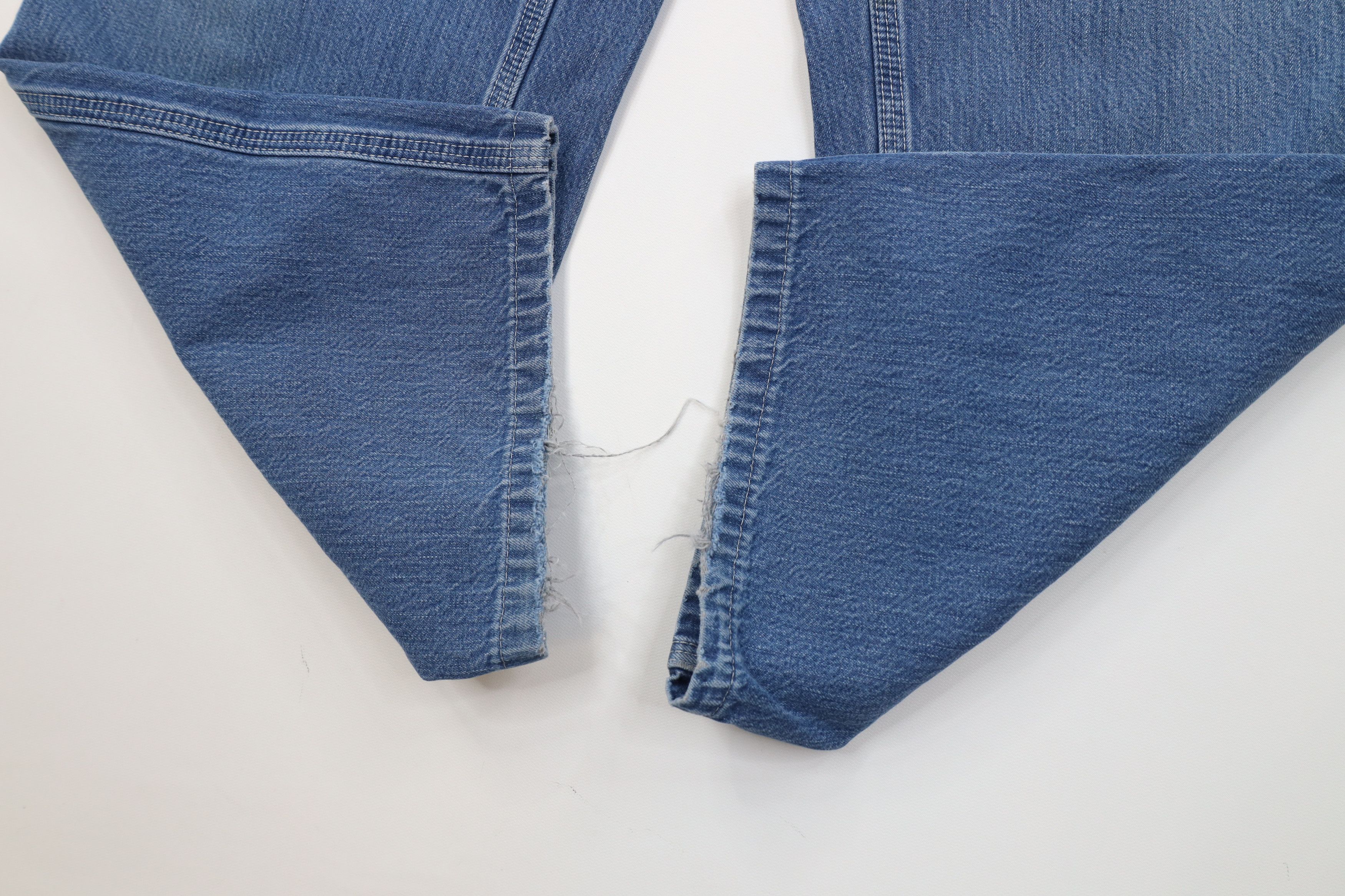 Carhartt Vintage Carhartt Wide Leg Dungaree Denim Jeans Blue Cotton Size US 36 / EU 52 - 6 Thumbnail