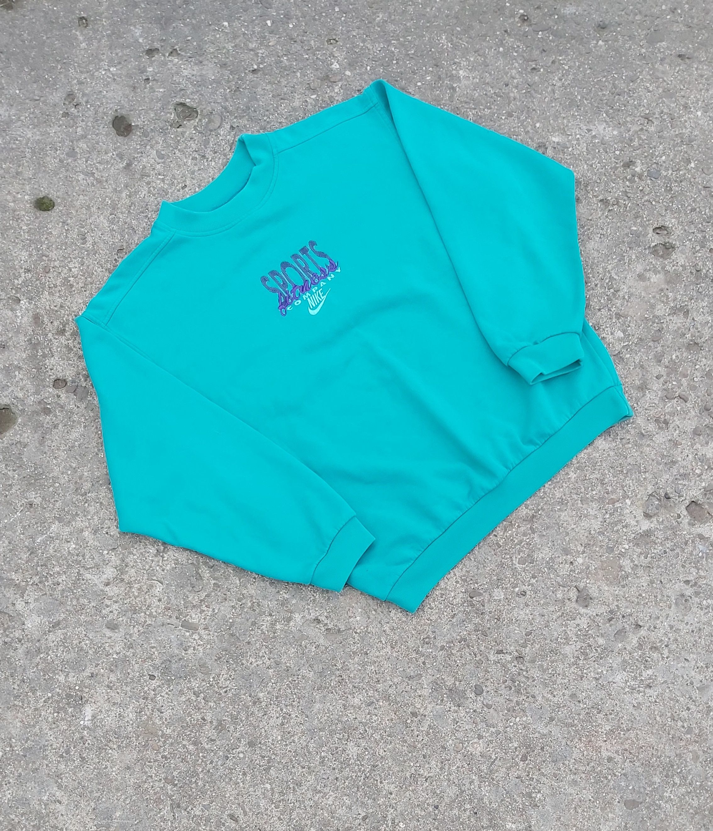 Nike × Vintage rare VTG 80s 90s Nike Sports Fitness Company L/G Size US L / EU 52-54 / 3 - 1 Thumbnail