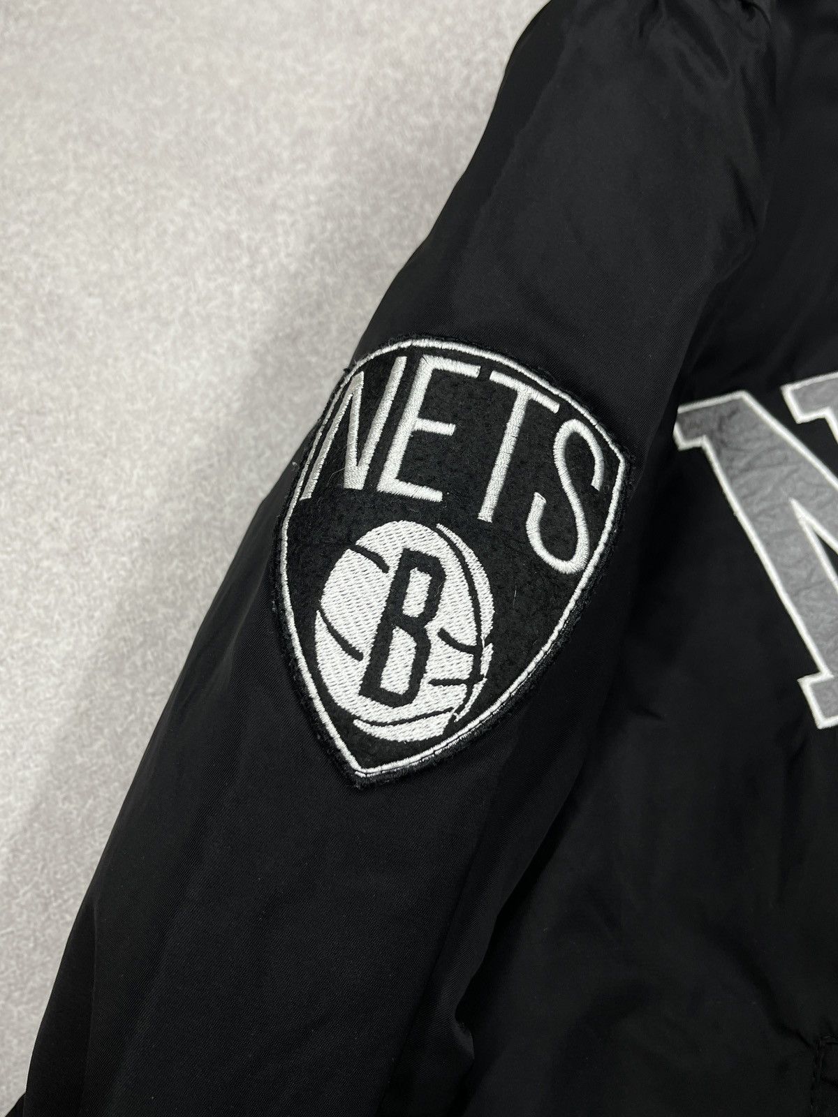 NBA Primark NBA Brooklyn Nets Durant 7 Bomber Jacket Black Size US M / EU 48-50 / 2 - 6 Thumbnail