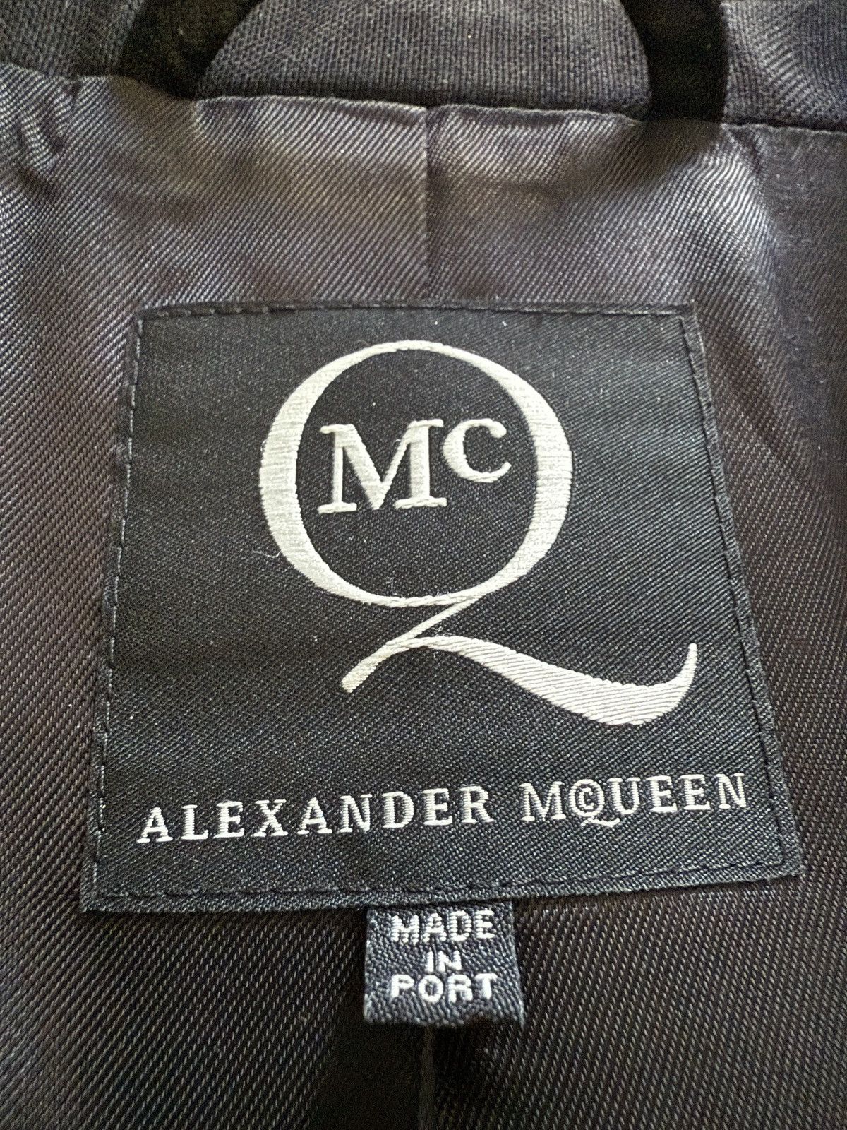McQ Alexander McQueen Zipper Sleeve Blazer Size 36R - 7 Thumbnail