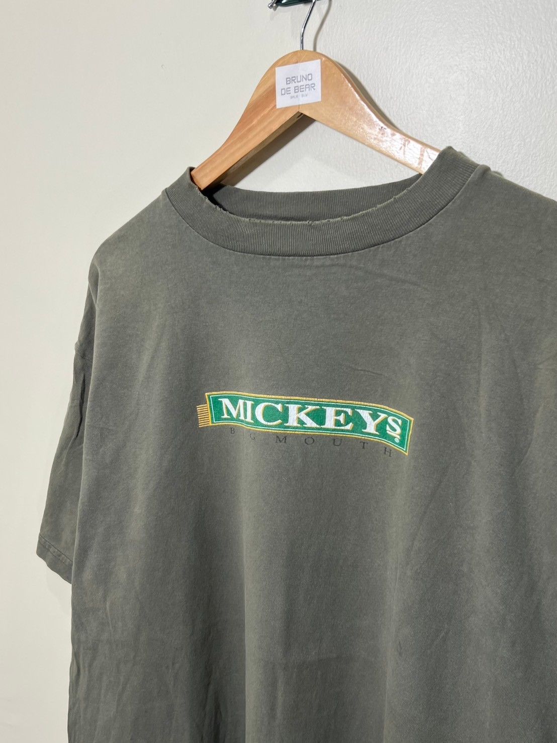 Vintage Vintage 90's Mickey’s Big Mouth shirt bnz01 Size US XL / EU 56 / 4 - 2 Thumbnail