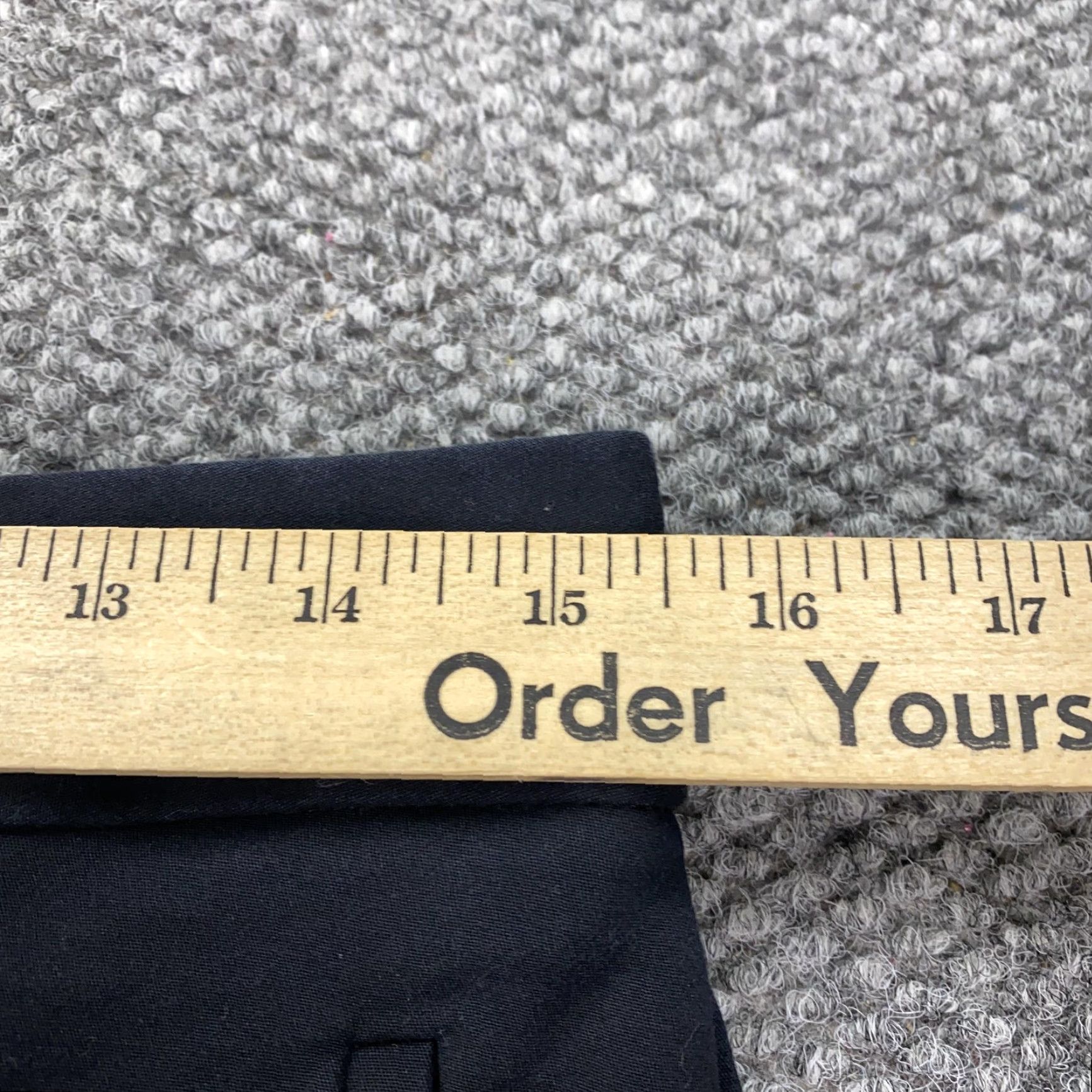 Talbots Talbots Pants Womens 8P Petite Black Newport Stretch Ankle Chino Trousers Size 30" / US 8 / IT 44 - 6 Thumbnail