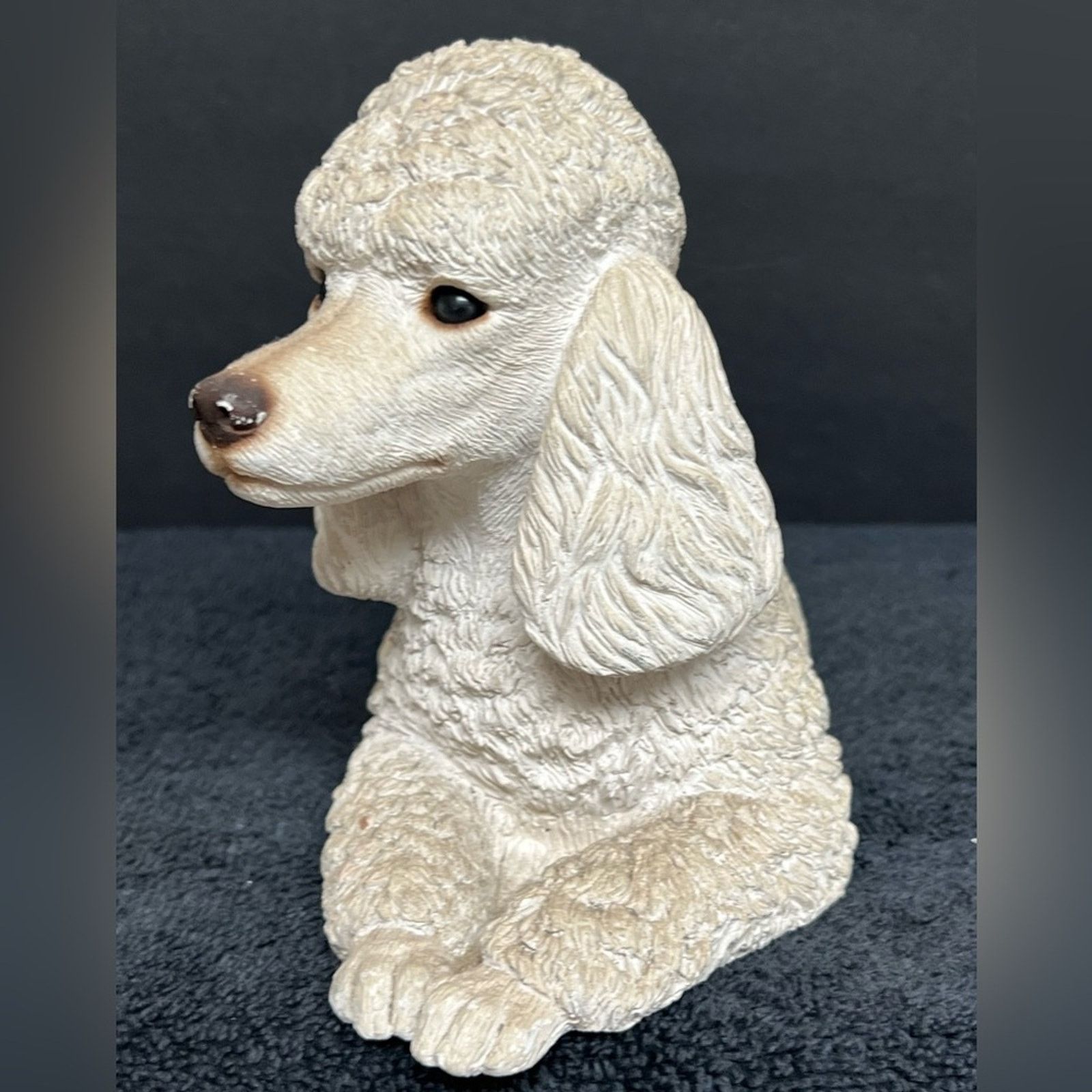 Vintage Vtg 1987 Sandicast Sandra Brue Poodle Statue Sculpt Doorstop Size ONE SIZE - 3 Thumbnail