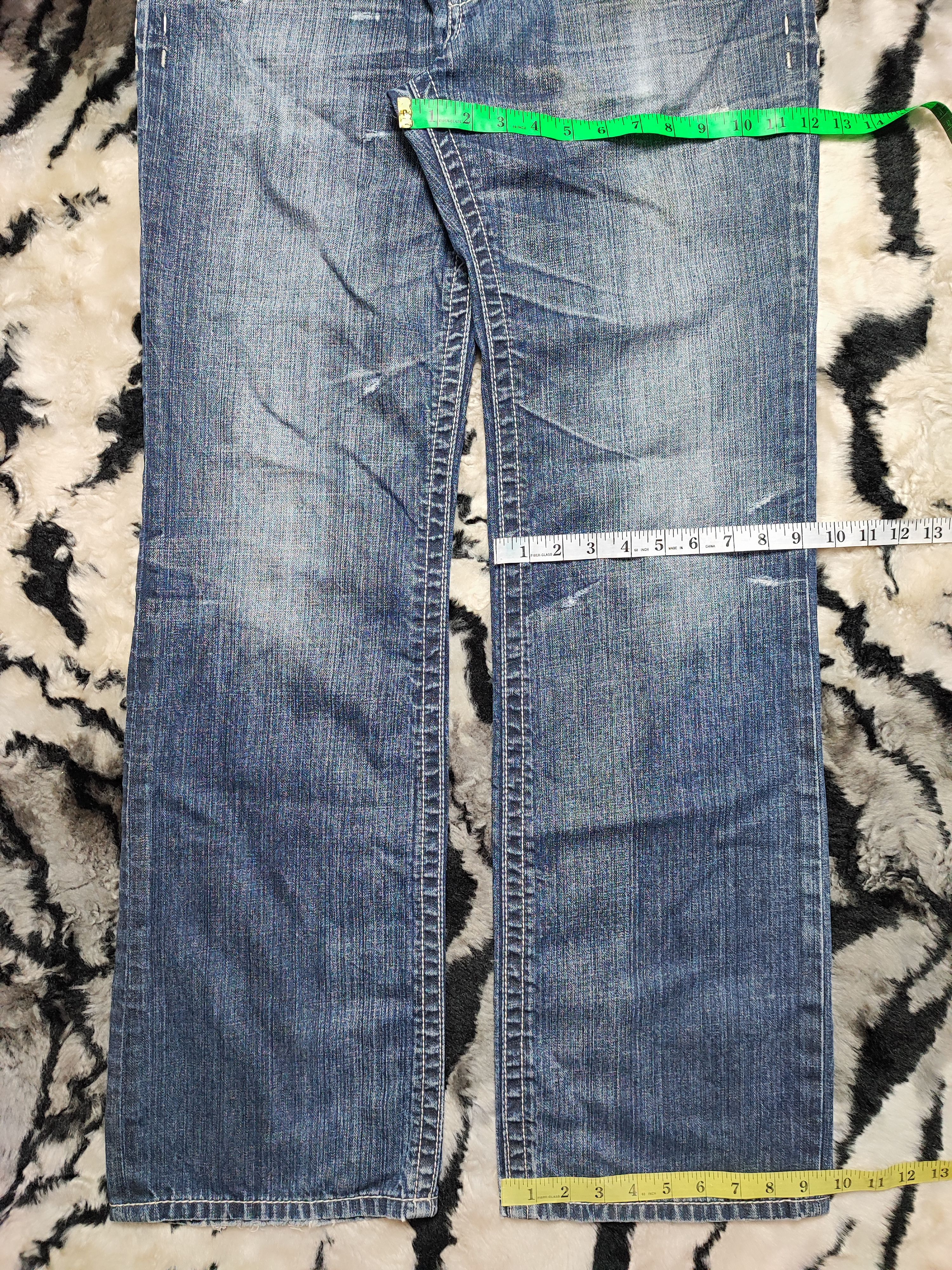 Mek Denim × Vintage Mek Denim USA Dagger Hearts Denim Pant Size US 32 / EU 48 - 6 Thumbnail