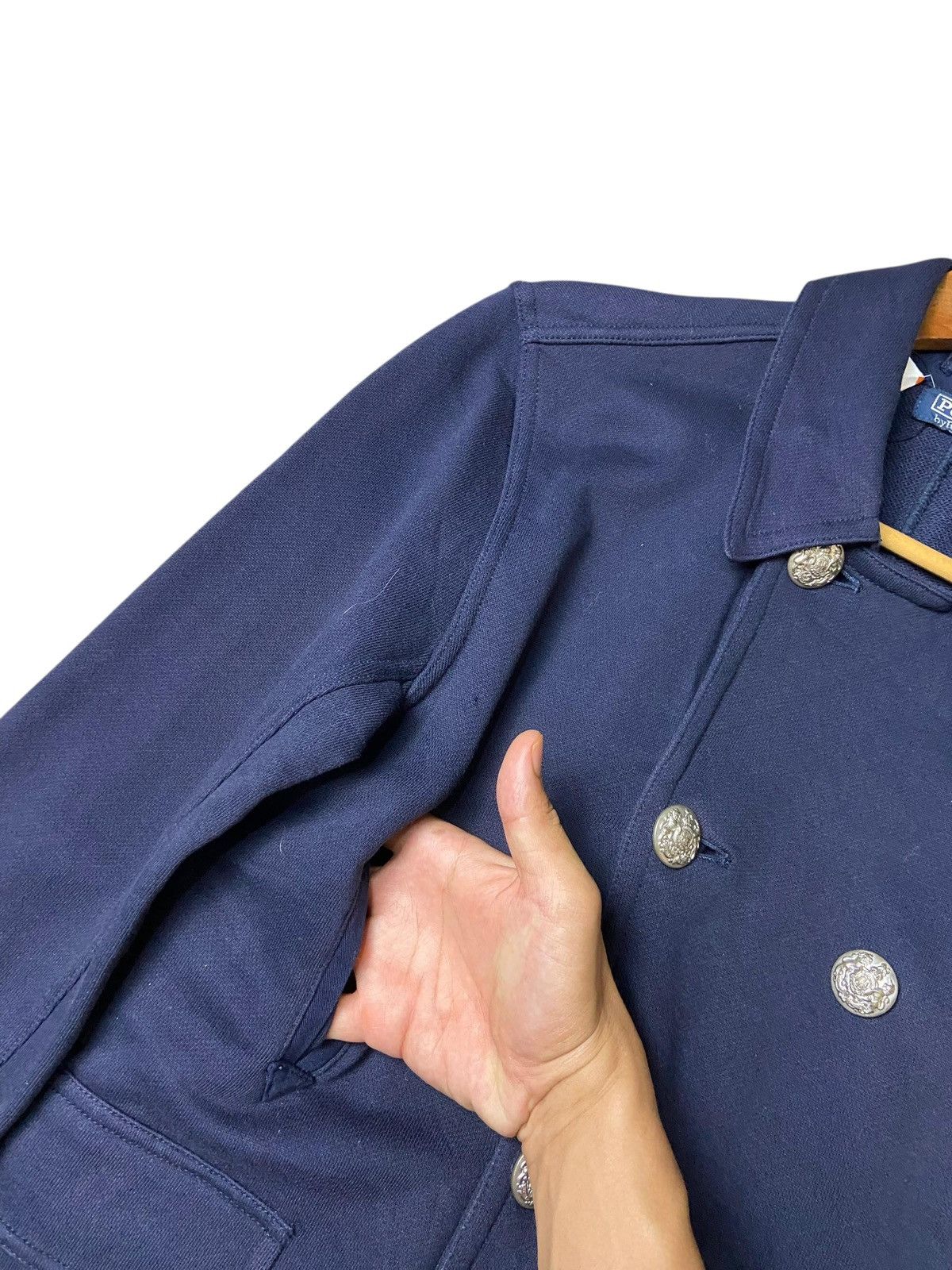 Japanese Brand × Polo Ralph Lauren × Vintage Polo Ralph Lauren Double Breasted Wool Coat (118) Size US XXS / EU 40 - 5 Thumbnail