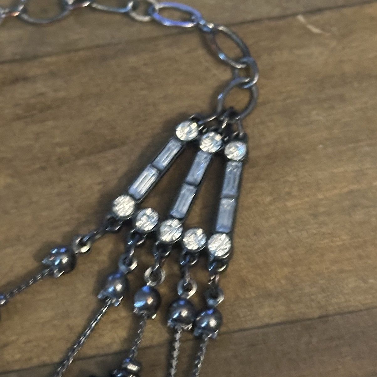 Other Multi chain layered stationed glass bead necklace Size ONE SIZE - 6 Thumbnail