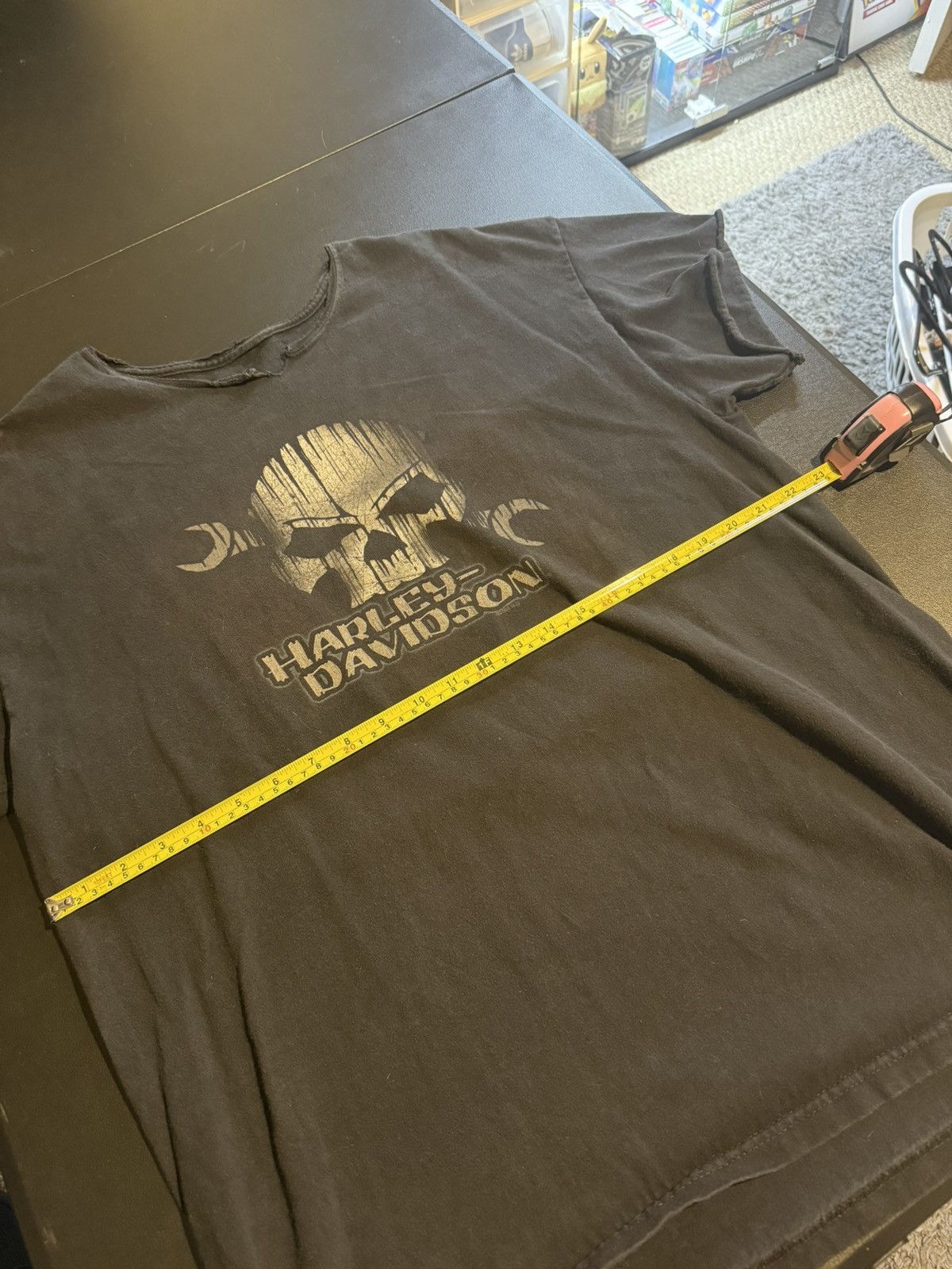 Harley Davidson harley davidson skull vintage distressed tee Size US L / EU 52-54 / 3 - 4 Thumbnail