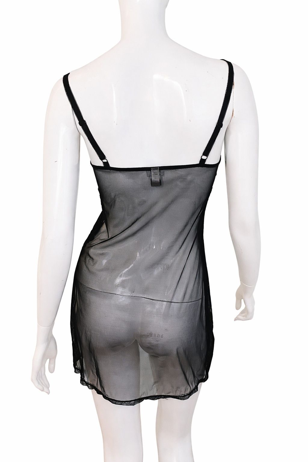 Dolce & Gabbana Dolce & Gabbana Slip Transparent Mesh Lace D&G Sheer Dress Size M / US 6-8 / IT 42-44 - 8 Thumbnail