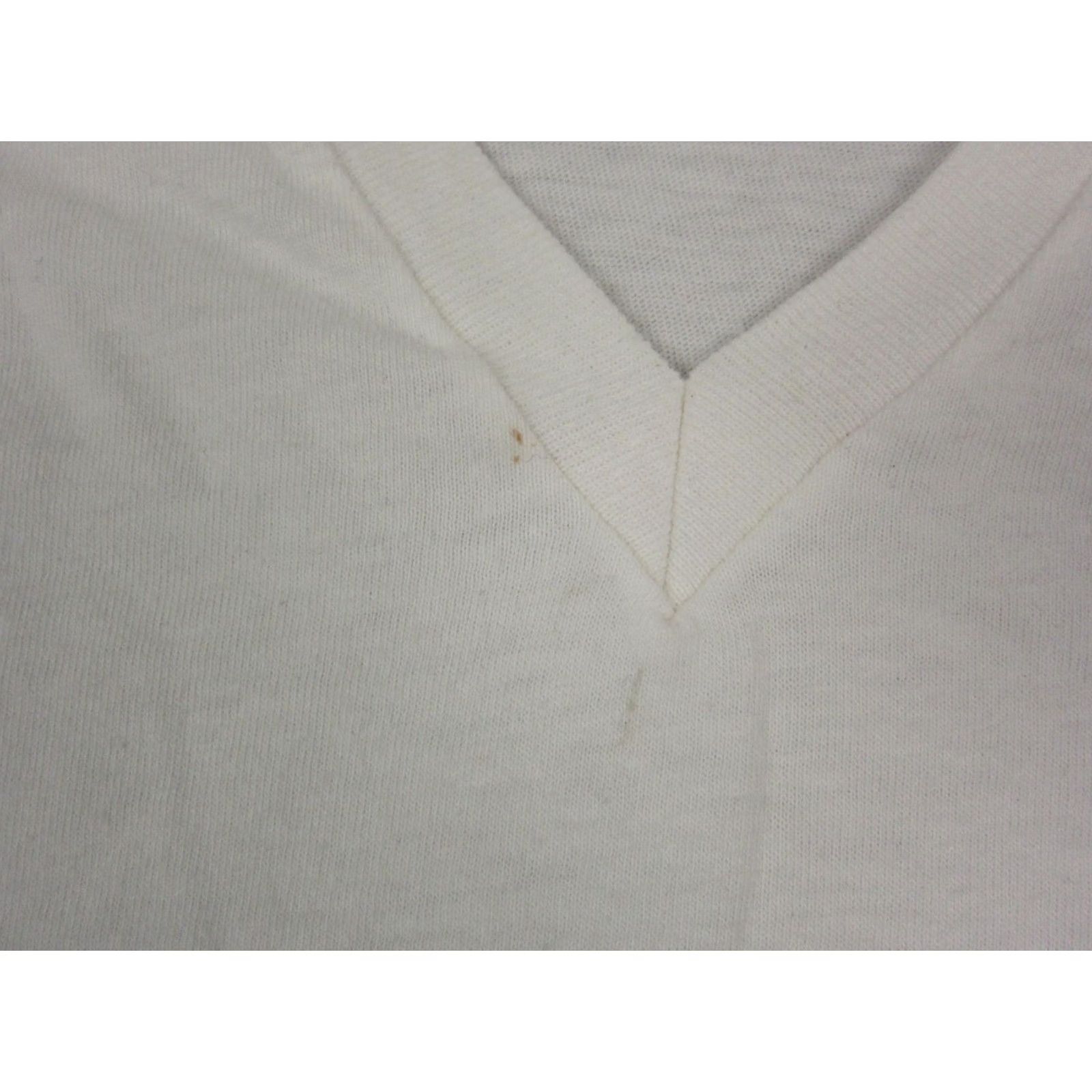 Jockey VINTAGE Jockey Shirt Mens XL White Single Stitch Blank Made USA Size US XL / EU 56 / 4 - 3 Thumbnail