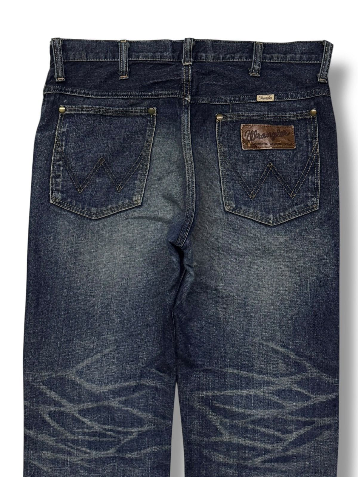 Wrangler Vintage Wrangler Authentic Western Jeans Japan Market | W33 Size US 33 - 5 Thumbnail
