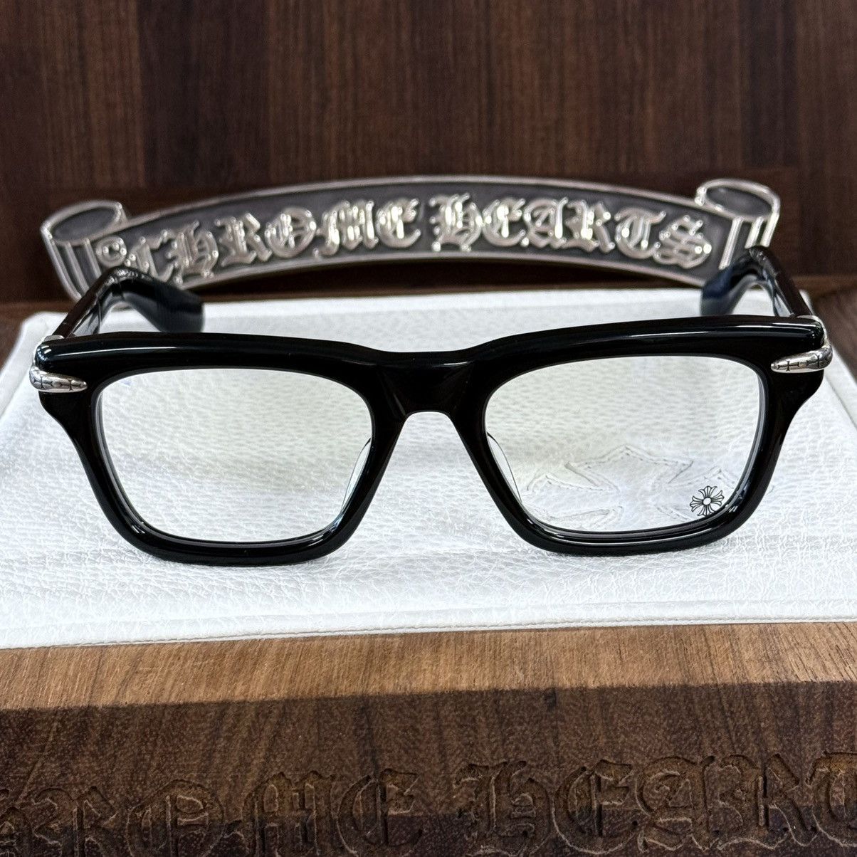 Chrome Hearts Chrome Hearts TRYPOLEAGAIN Glasses Size ONE SIZE - 3 Thumbnail