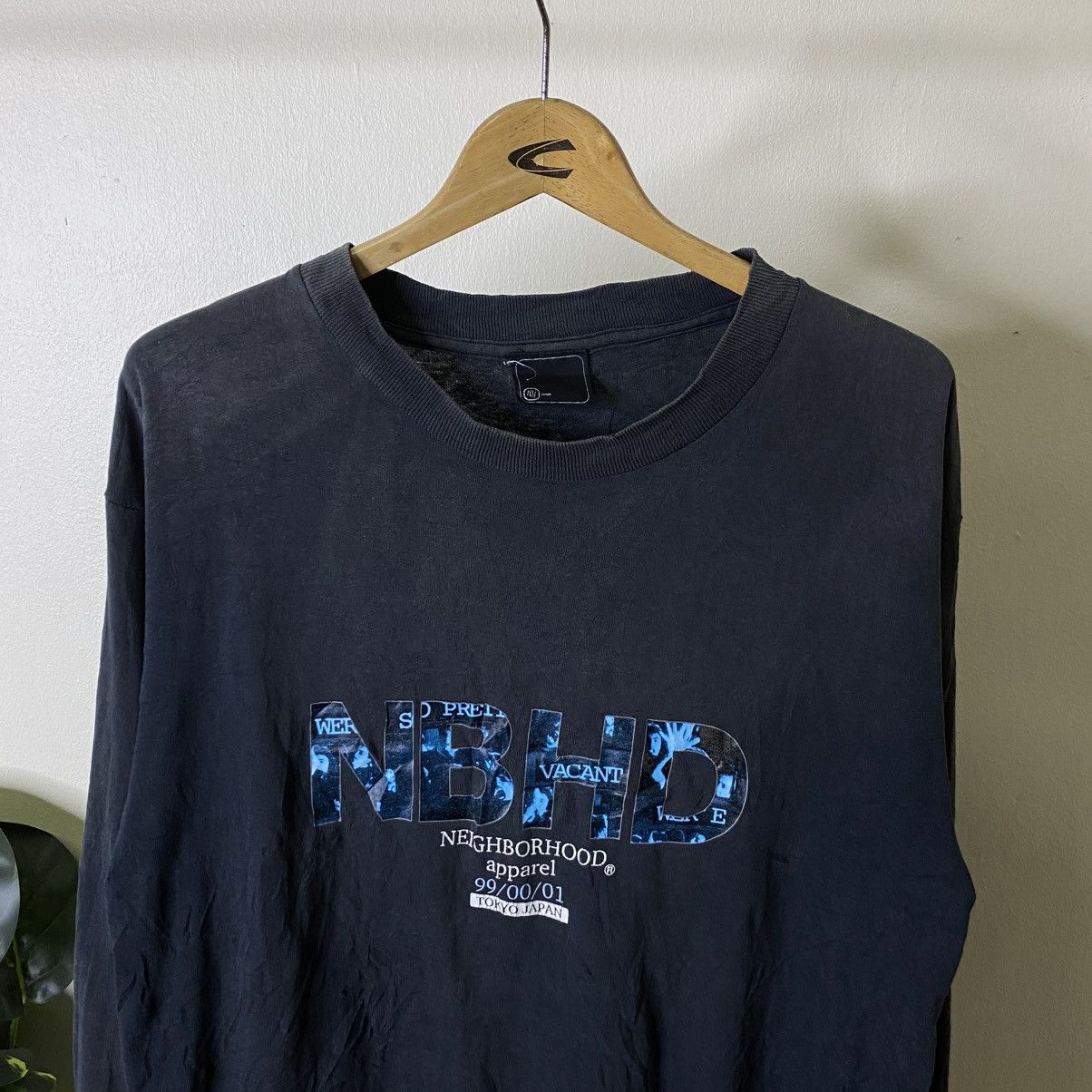 Neighborhood Early 2000s Neighborhood Faded Black LS T Shirt Size US L / EU 52-54 / 3 - 2 Thumbnail