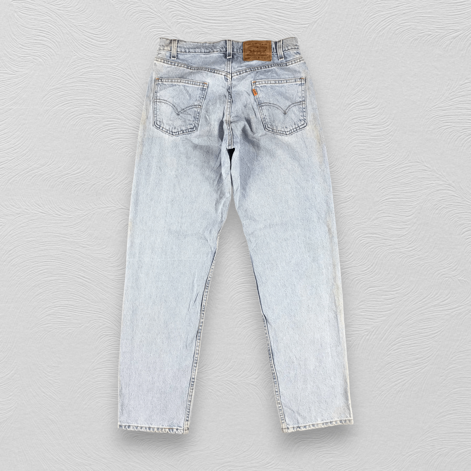 Levi's Vintage 90s Levi's 550 Jeans Orange Tab Denim KJ1407 Size US 32 / EU 48 - 2 Thumbnail