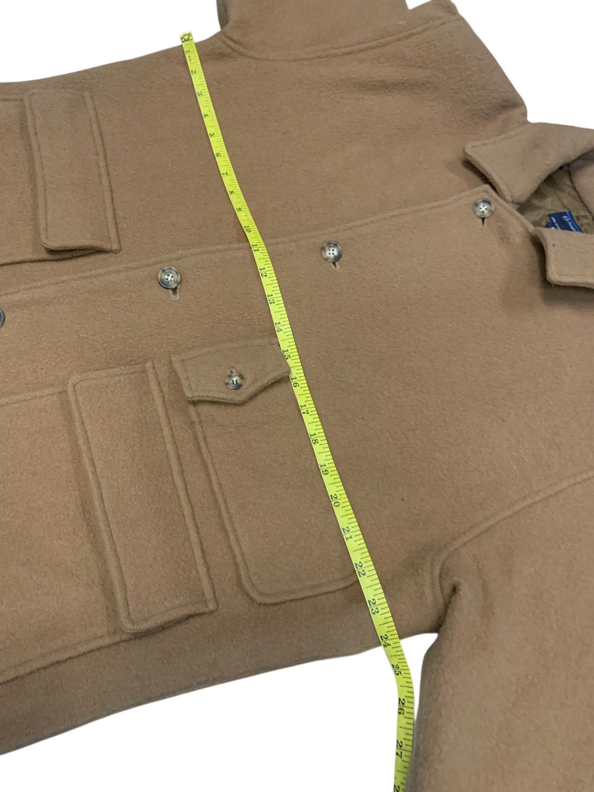 Sergio Tacchini × Vintage Vintage 90's Sergio Tacchini Full Button Down Wool Jacket Size US L / EU 52-54 / 3 - 12 Thumbnail