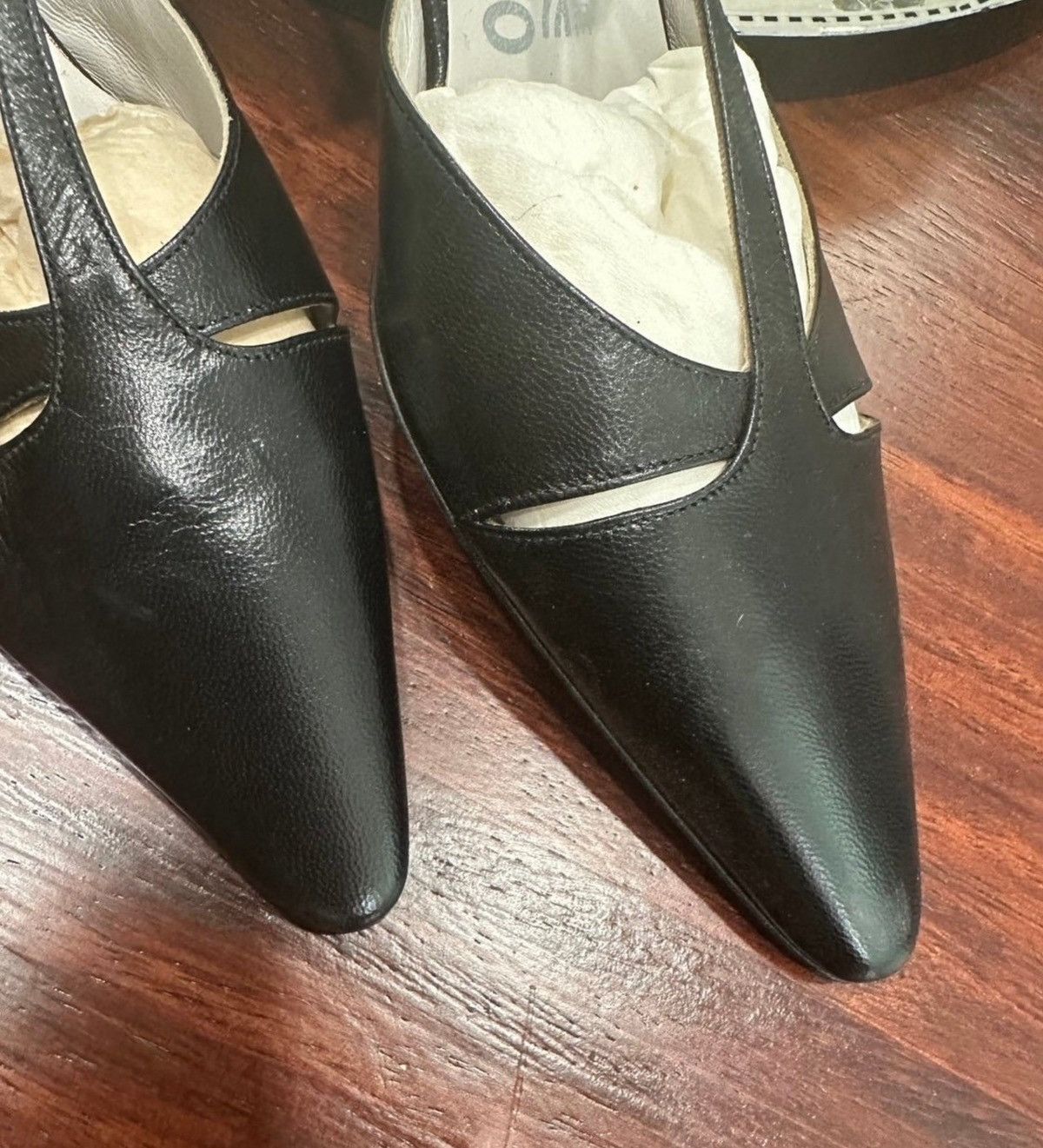 Salvatore Ferragamo Salvatore Ferragamo Woven SlingBack Heels size 7”5 Size US 7.5 / IT 37.5 - 2 Thumbnail