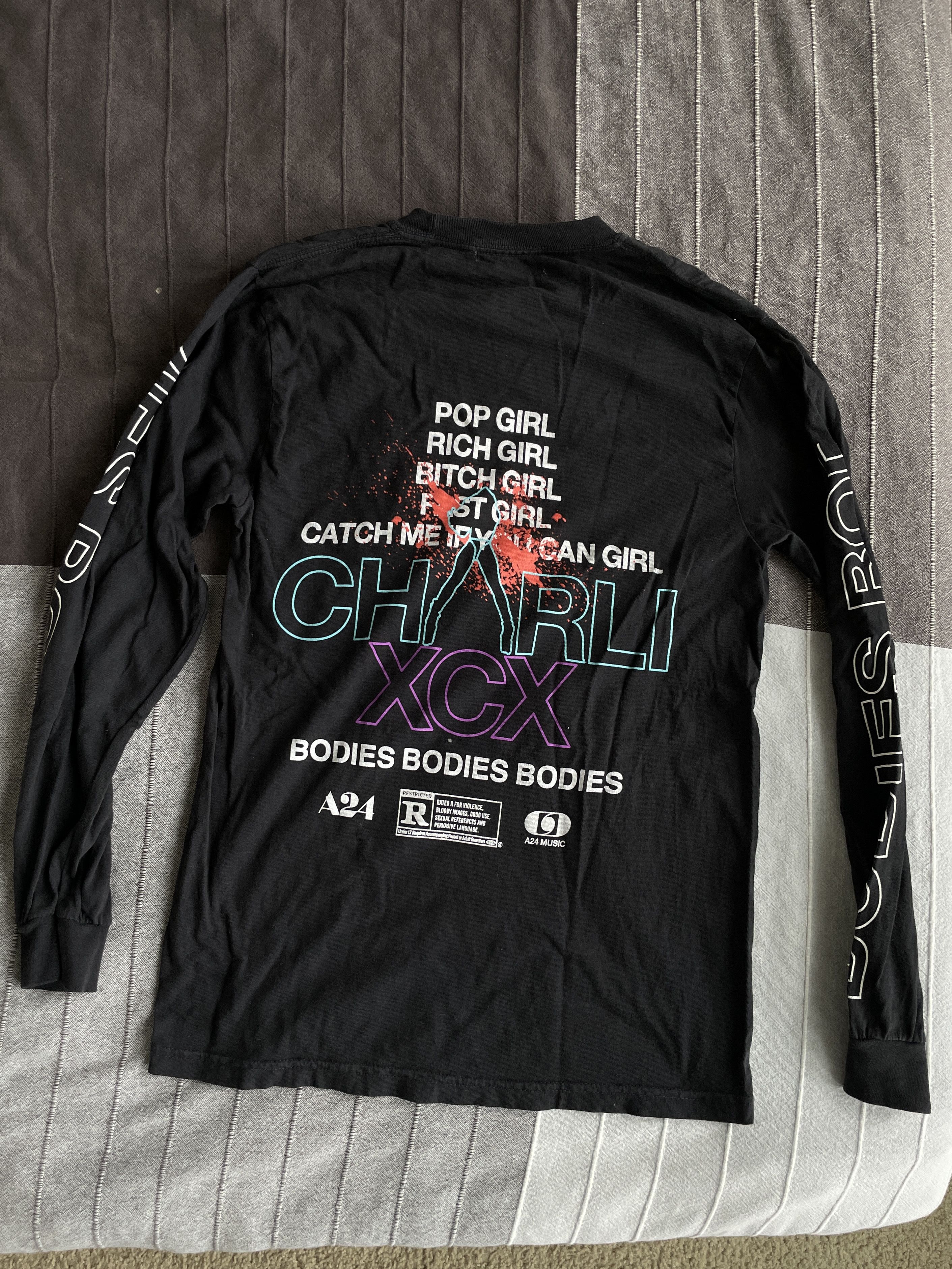 A24 A24 x Charli XCX Bodies Bodies Bodies 'Hot Girl' Long Sleeve Size S / US 4 / IT 40 - 3 Thumbnail