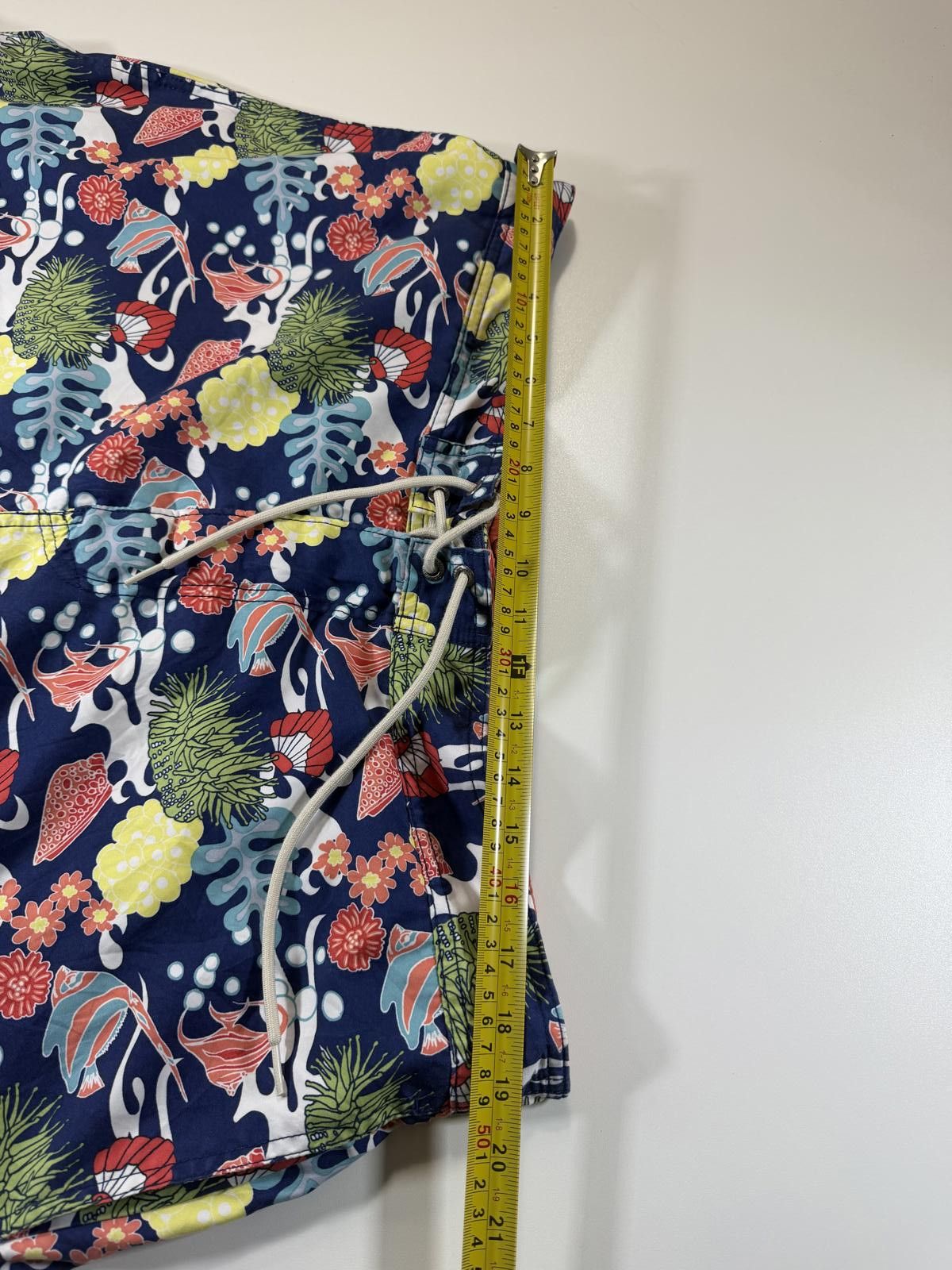 Unknown London Men's Swim Shorts with Tropical Fish and Coral Print XXL Size US 40 / EU 56 - 7 Thumbnail