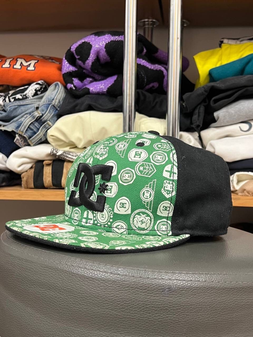 DC × Vintage Y2K Vintage DC Baseball Y2K Logo Cap Size ONE SIZE - 2 Thumbnail